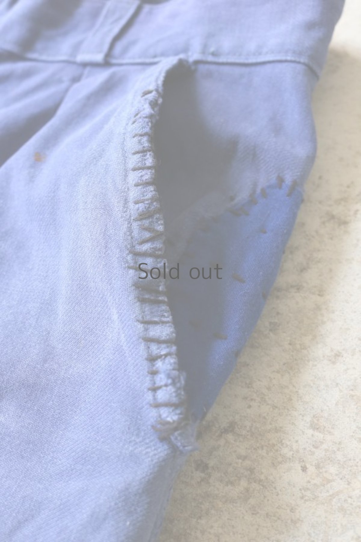 画像7: 【MITSUGU SASAKI】ビンテージ×リメイク　パッチワーク　ワークパンツ（KIDUR） (7)