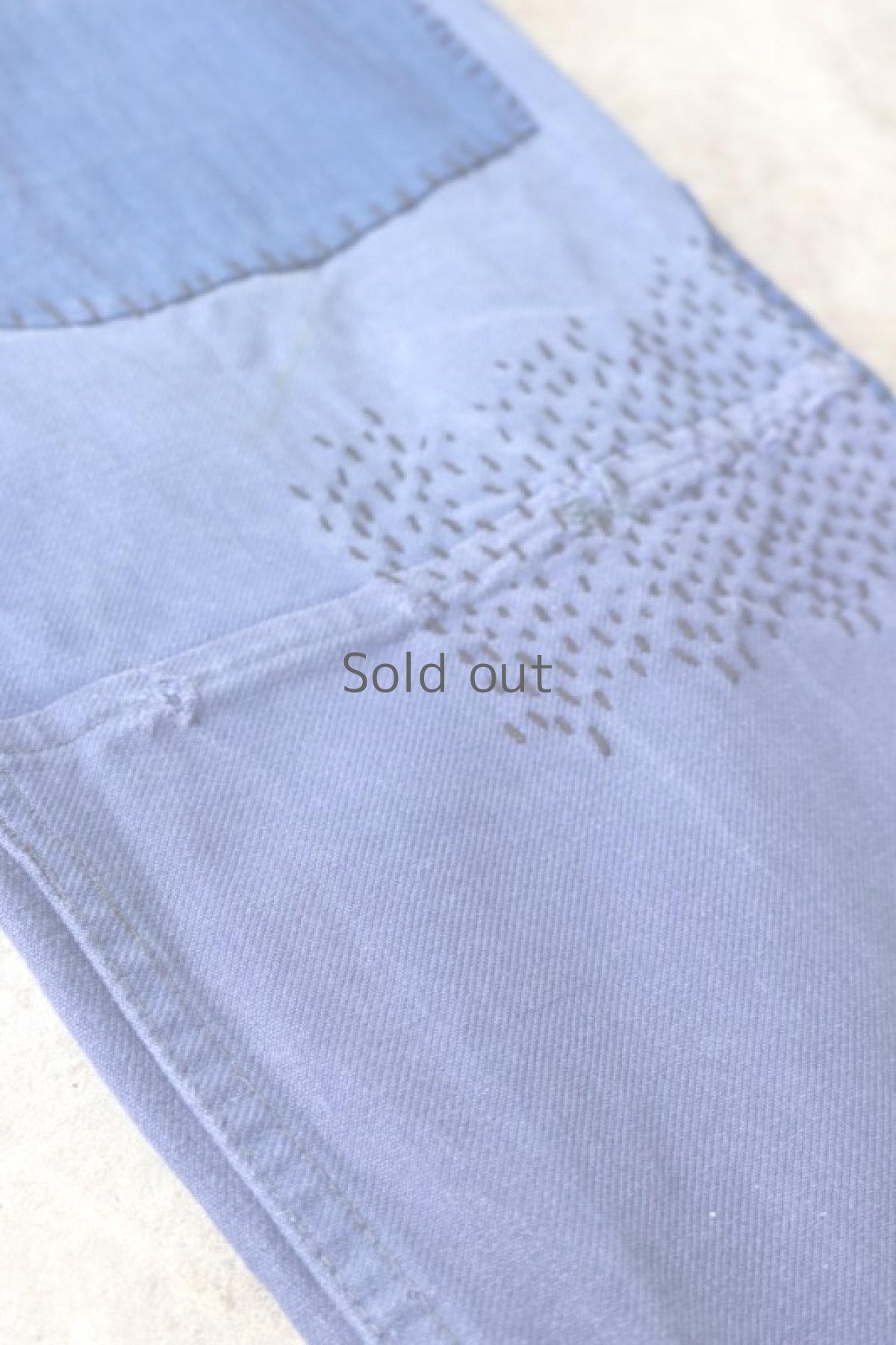 画像5: 【MITSUGU SASAKI】ビンテージ×リメイク　パッチワーク　ワークパンツ（KIDUR） (5)