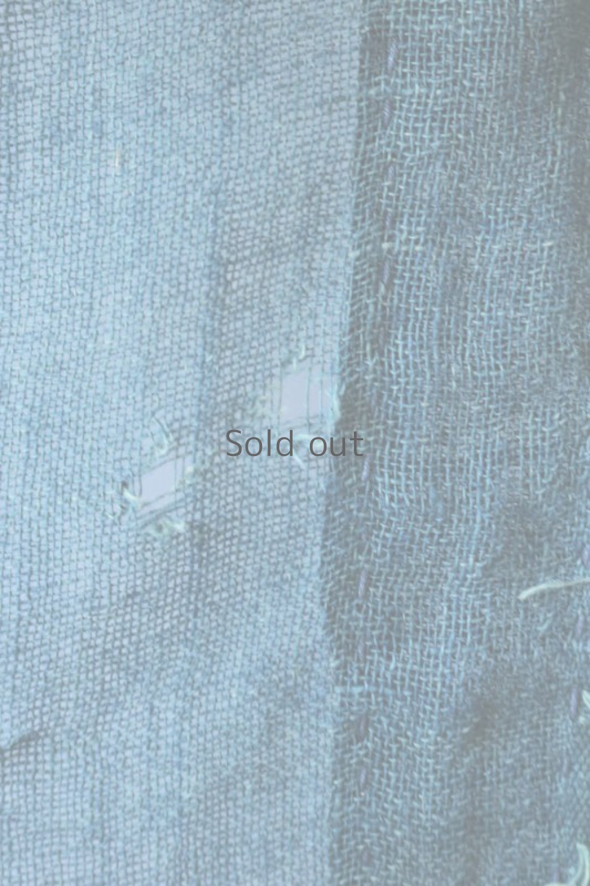 画像9: 【MITSUGU SASAKI】日本古布　パッチワーク壁掛け (ウコンの蚊帳) (9)