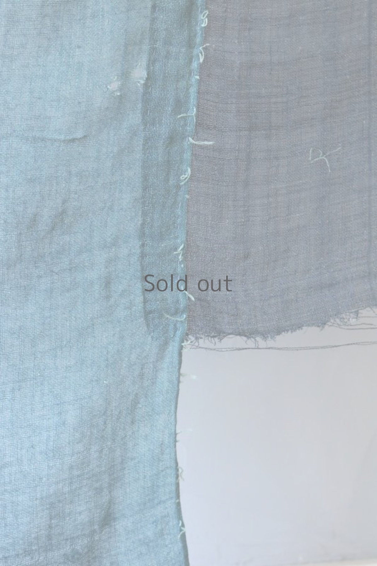 画像7: 【MITSUGU SASAKI】日本古布　パッチワーク壁掛け (ウコンの蚊帳) (7)