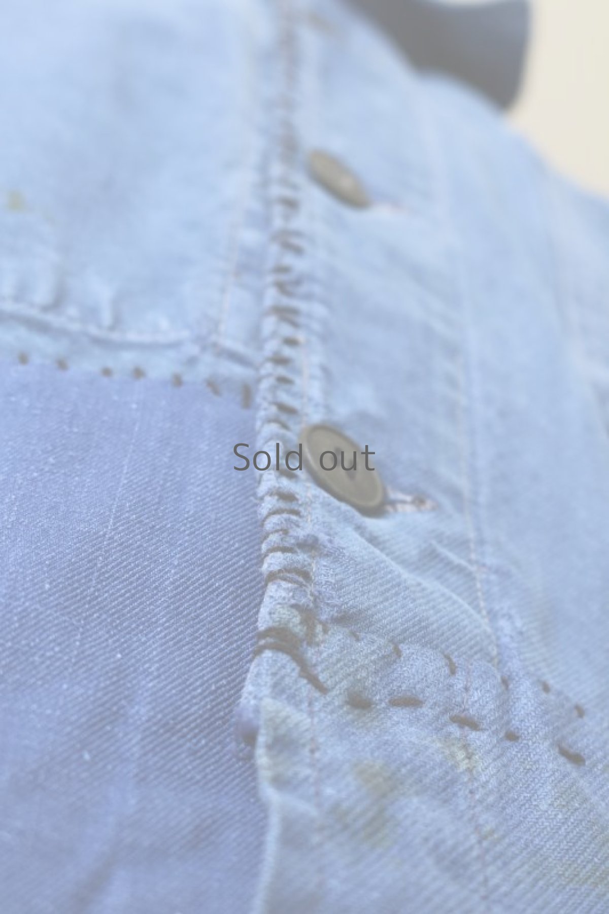 画像9: 【MITSUGU SASAKI】ビンテージリメイク　パッチワーク　ワークジャケット (9)