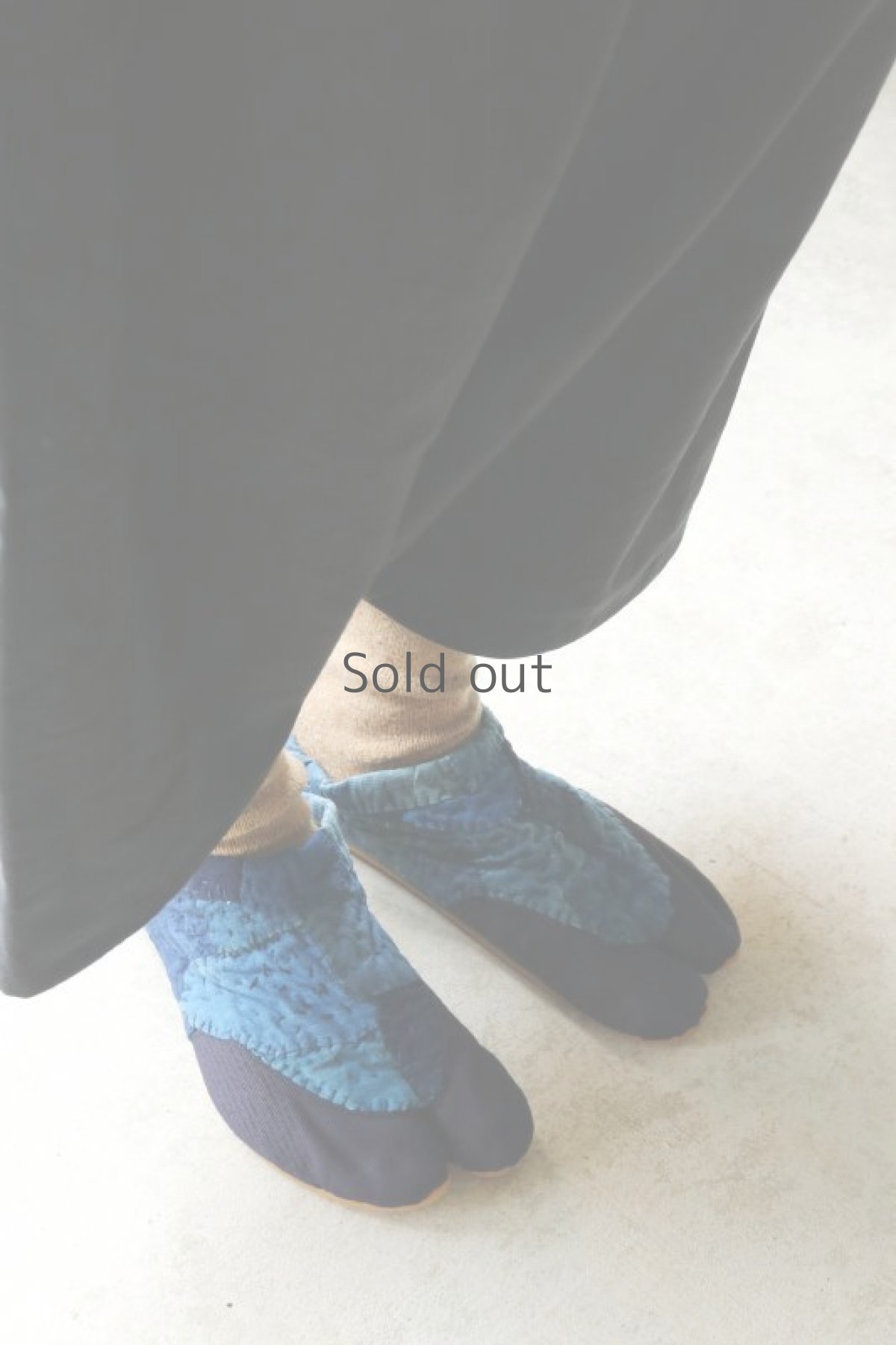 画像14: 【MITSUGU SASAKI】SUPER BORO BORO ジカタビ スリッポン（SIZE:Women's L） (14)