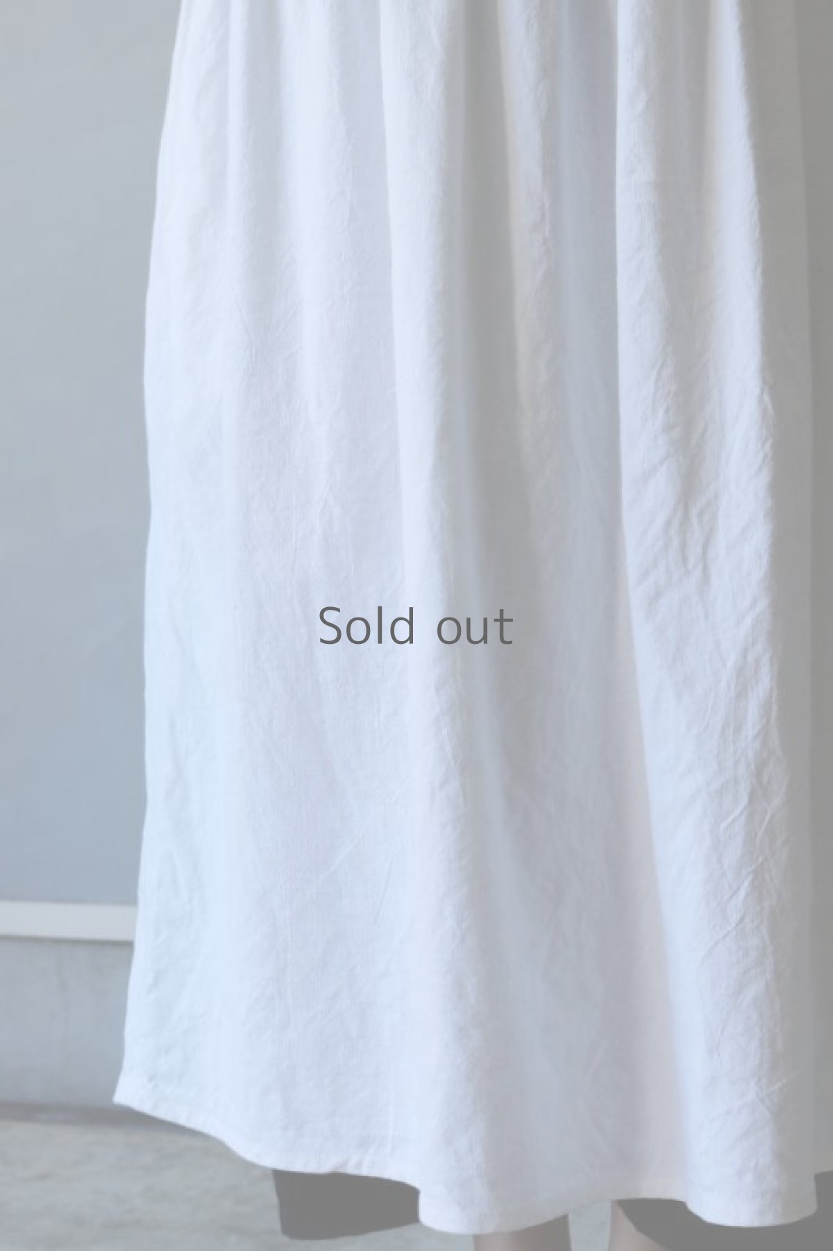 画像6: 【ササキチホ】アンティークリネン　インナーワンピース（白） (6)