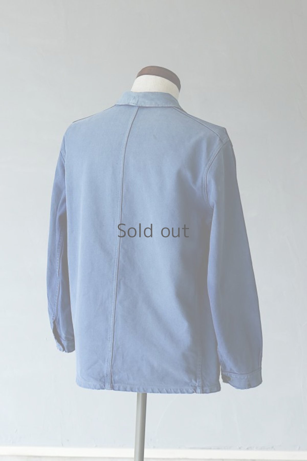 画像8: 【フランス】1960年代　ブルーワークジャケット(小さいパッチ) (8)