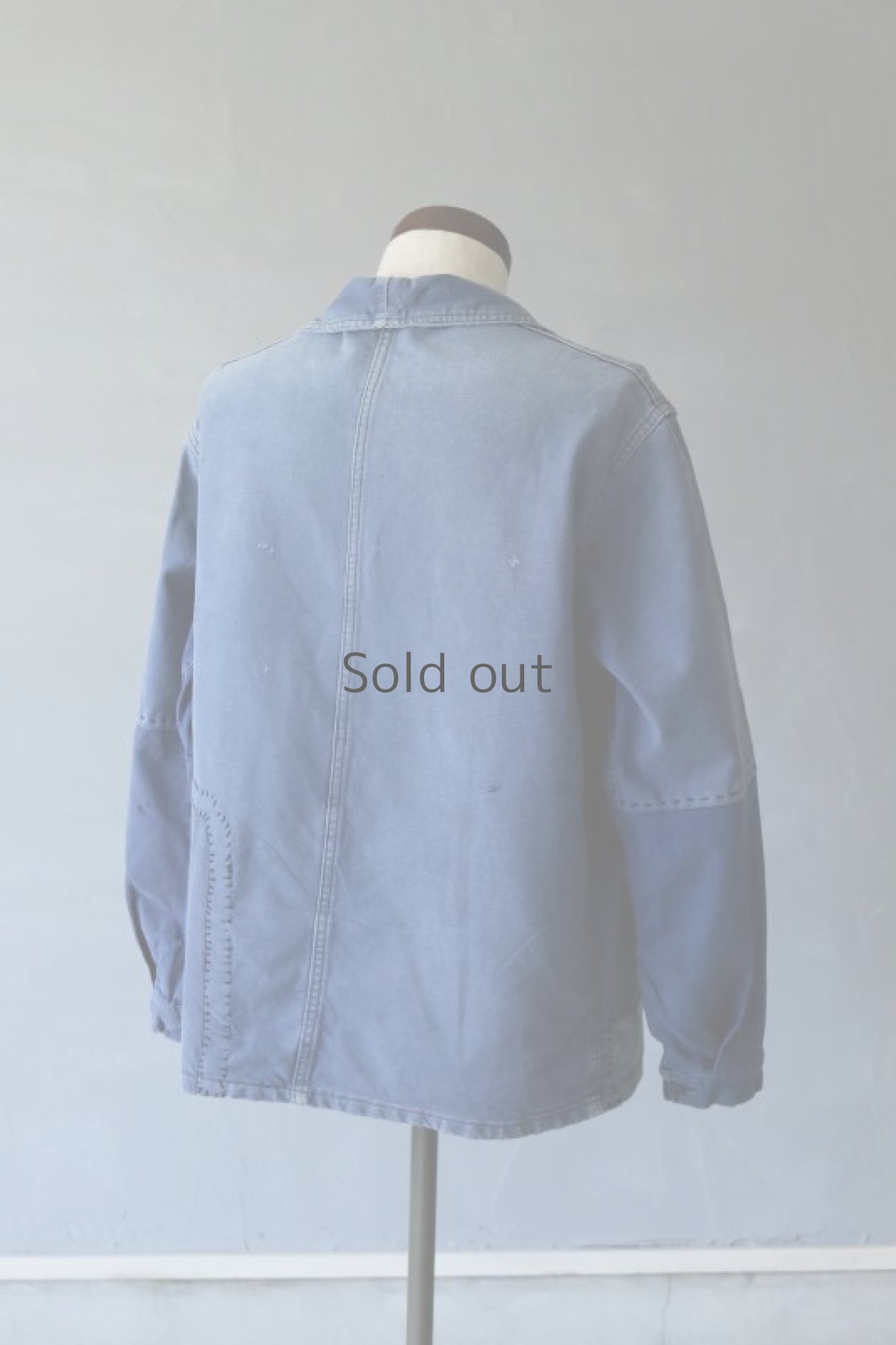 画像9: 【MITSUGU SASAKI】ビンテージリメイク　パッチワーク　ワークジャケット(大きめ) (9)