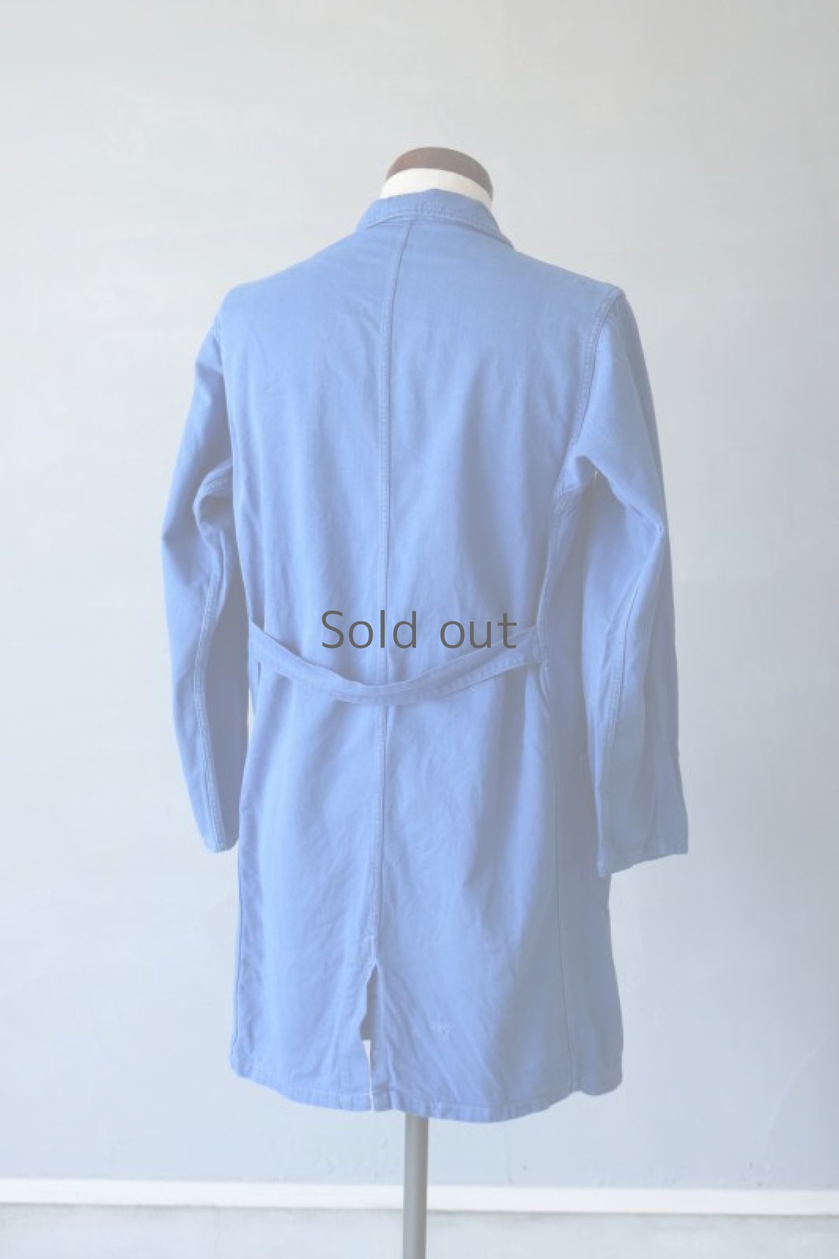 画像10: 【フランス】1960年代　ブルーワークコート (10)