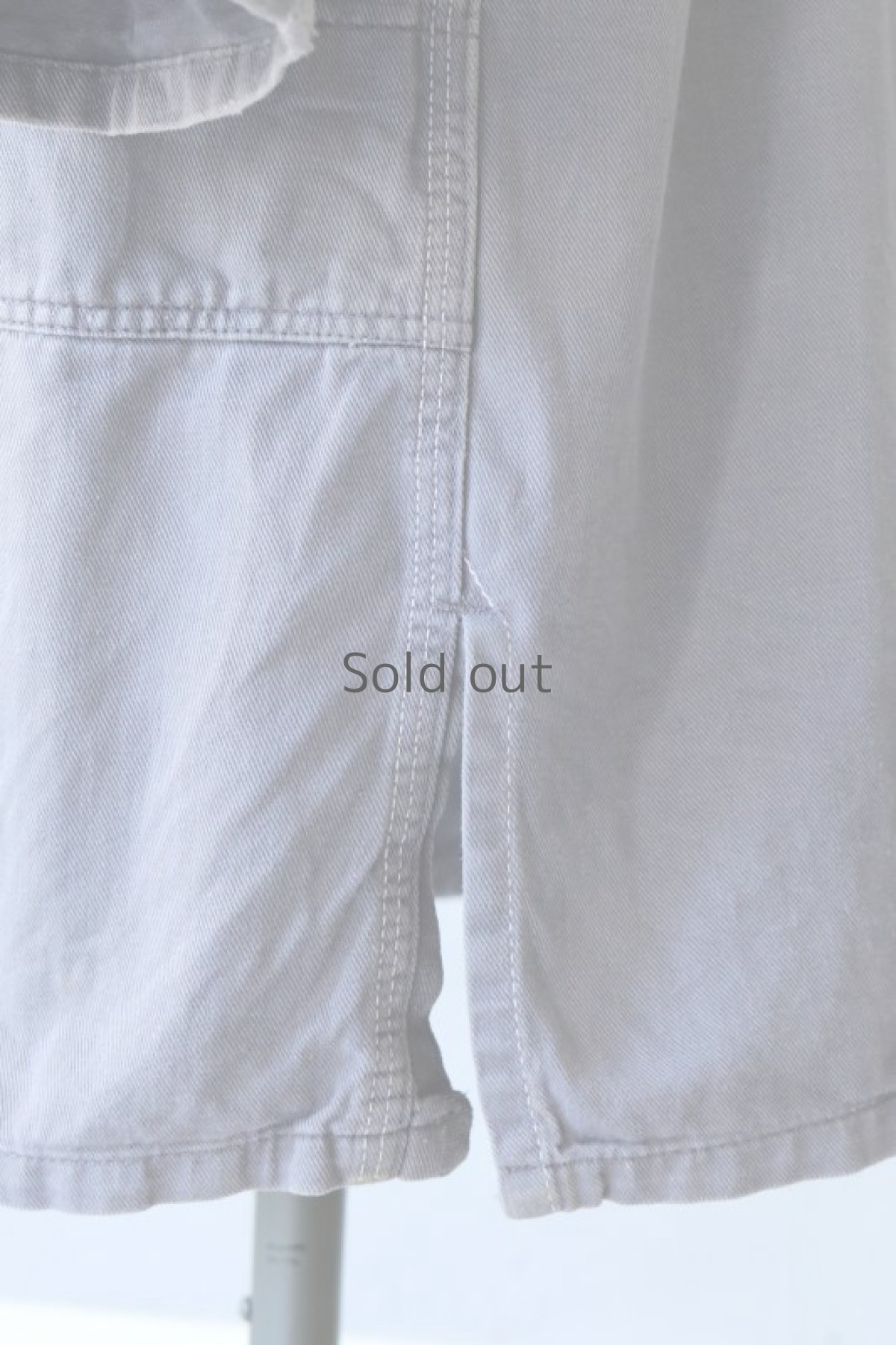 画像9: 【ドイツ】1960年代　グレーコットン　ワークコート(チェンジボタン) (9)