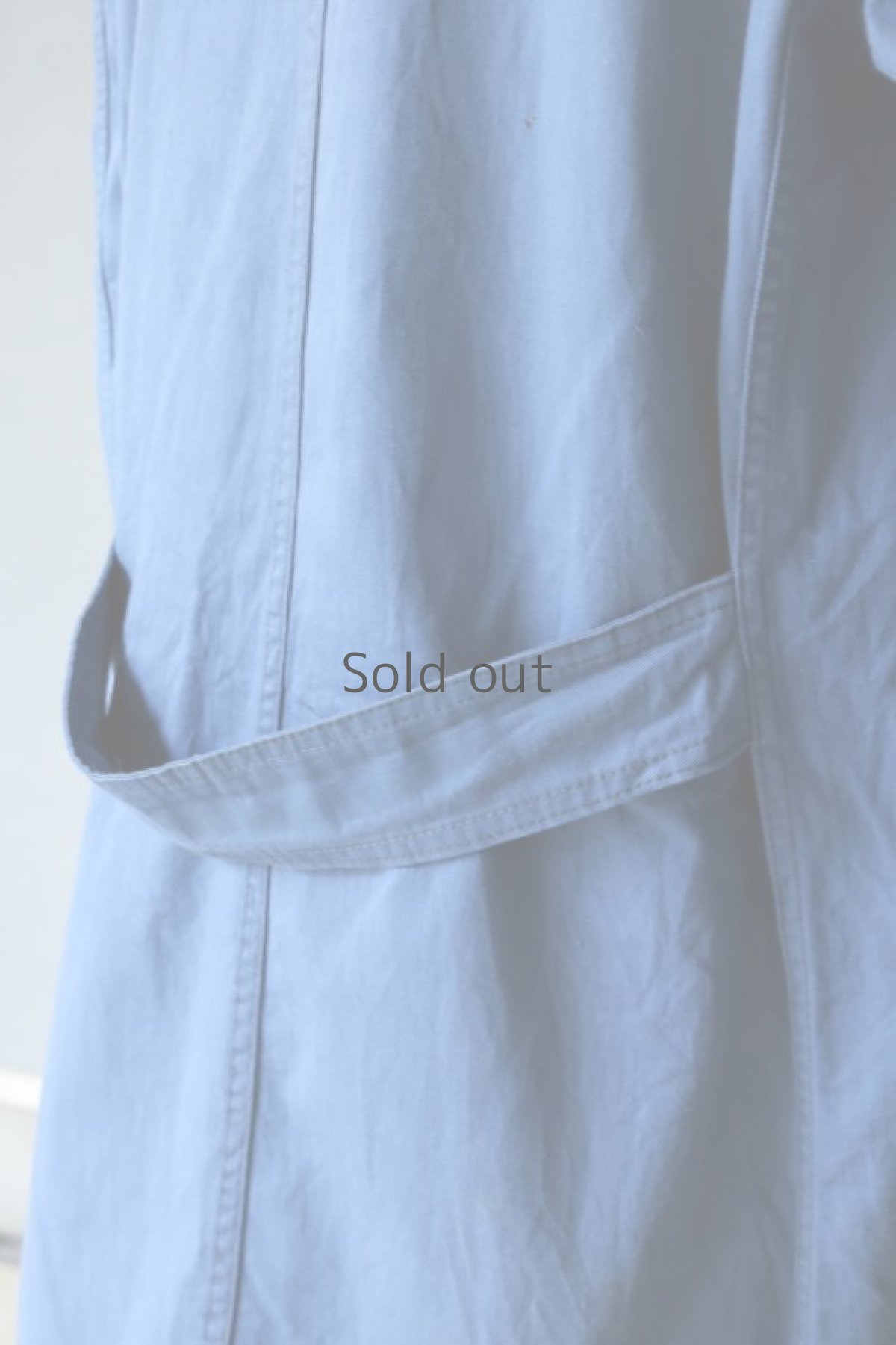 画像9: 【ドイツ】1960年代　ブルーグレー　ワークコート(チェンジボタン/Kempel) (9)