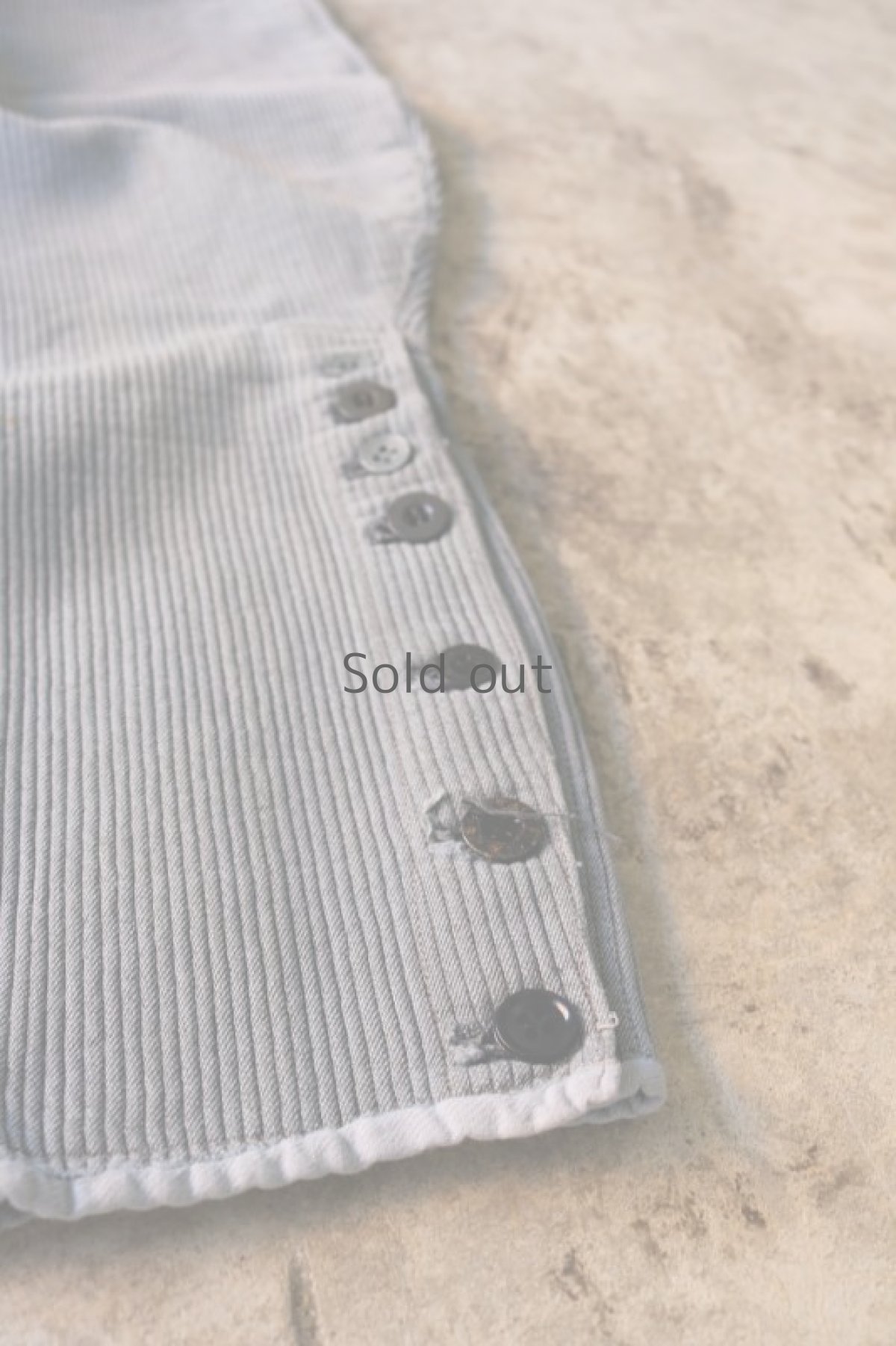 画像7: 【フランス】1950年代頃のコットンピケ　ジョッパーズ（グレー） (7)