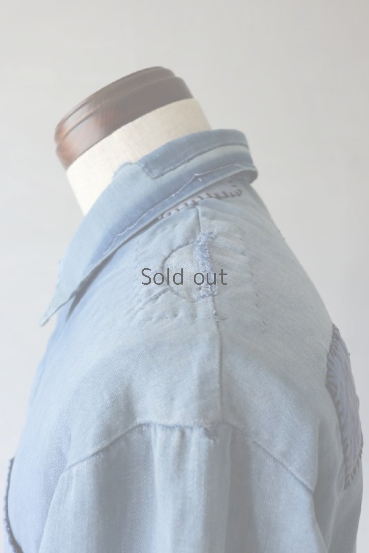 画像8: 【MITSUGU SASAKI】ビンテージリメイク　クレイジー刺し子リペア　ワークジャケット（LIEMCO SANFOR） (8)