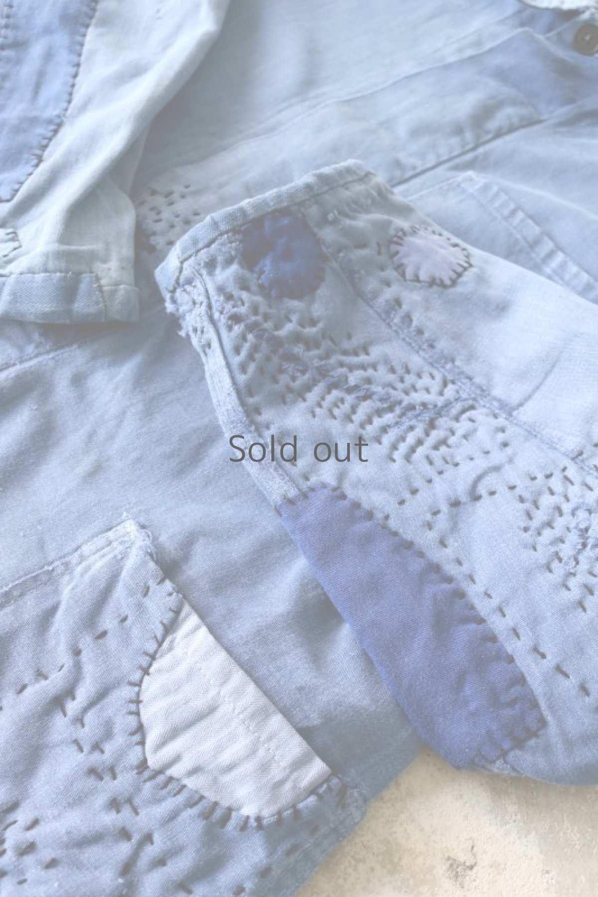 画像16: 【MITSUGU SASAKI】ビンテージリメイク　クレイジー刺し子リペア　ワークジャケット（LIEMCO SANFOR） (16)