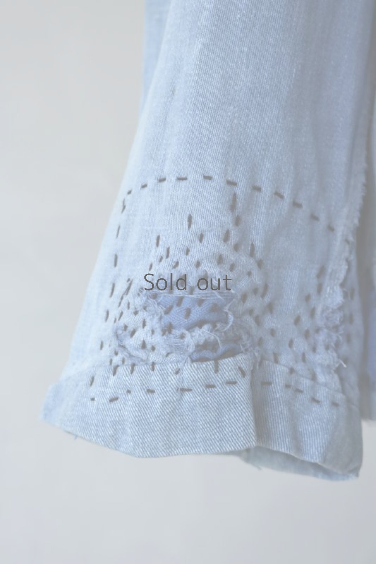 画像5: 【MITSUGU SASAKI】ビンテージリメイク　クレイジー刺し子リペア　ワークジャケット（LIEMCO SANFOR） (5)