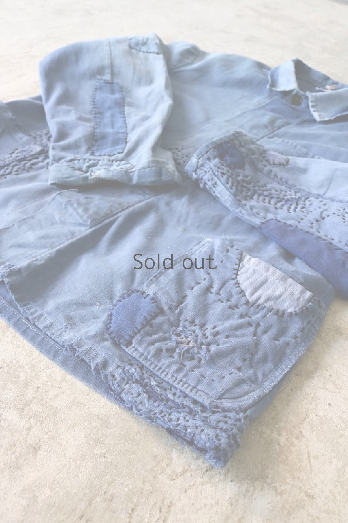 画像17: 【MITSUGU SASAKI】ビンテージリメイク　クレイジー刺し子リペア　ワークジャケット（LIEMCO SANFOR） (17)