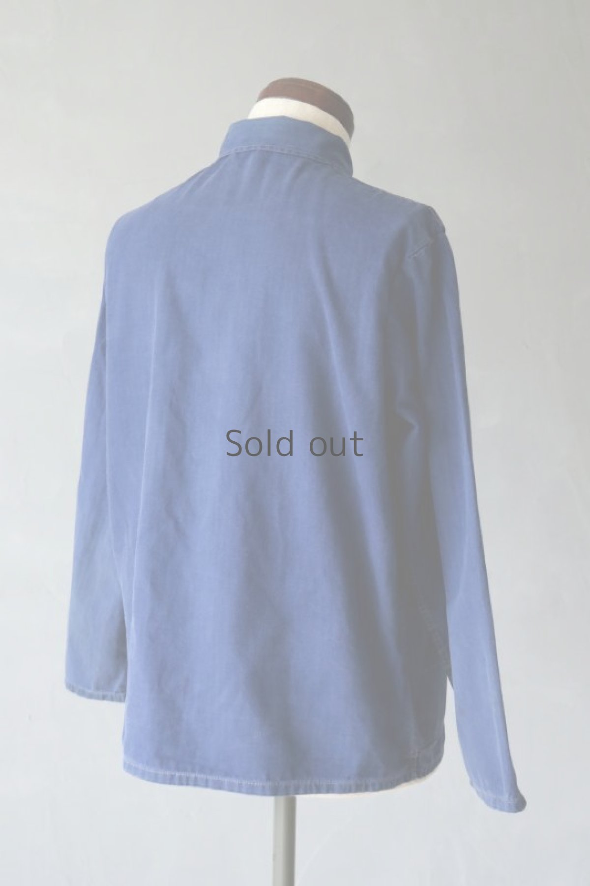 画像8: 【ドイツ】1960年代　ブルーワークジャケット(薄手のコットン) (8)