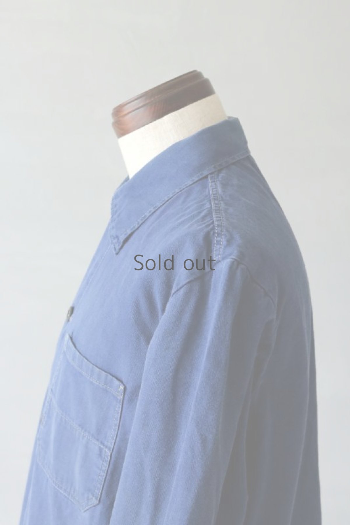 画像7: 【ドイツ】1960年代　ブルーワークジャケット(薄手のコットン) (7)