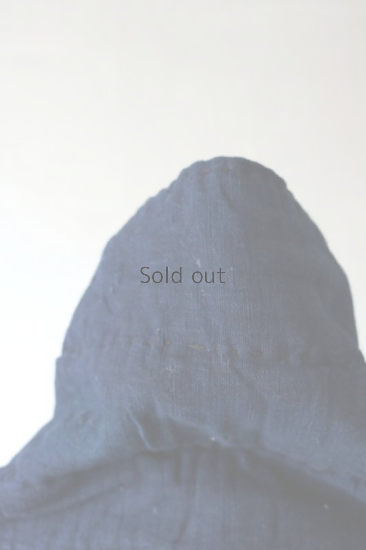 画像8: 【MITSUGU SASAKI】BORO古布　キルティング　しょ〜と首巻き（藍染・縞々） (8)