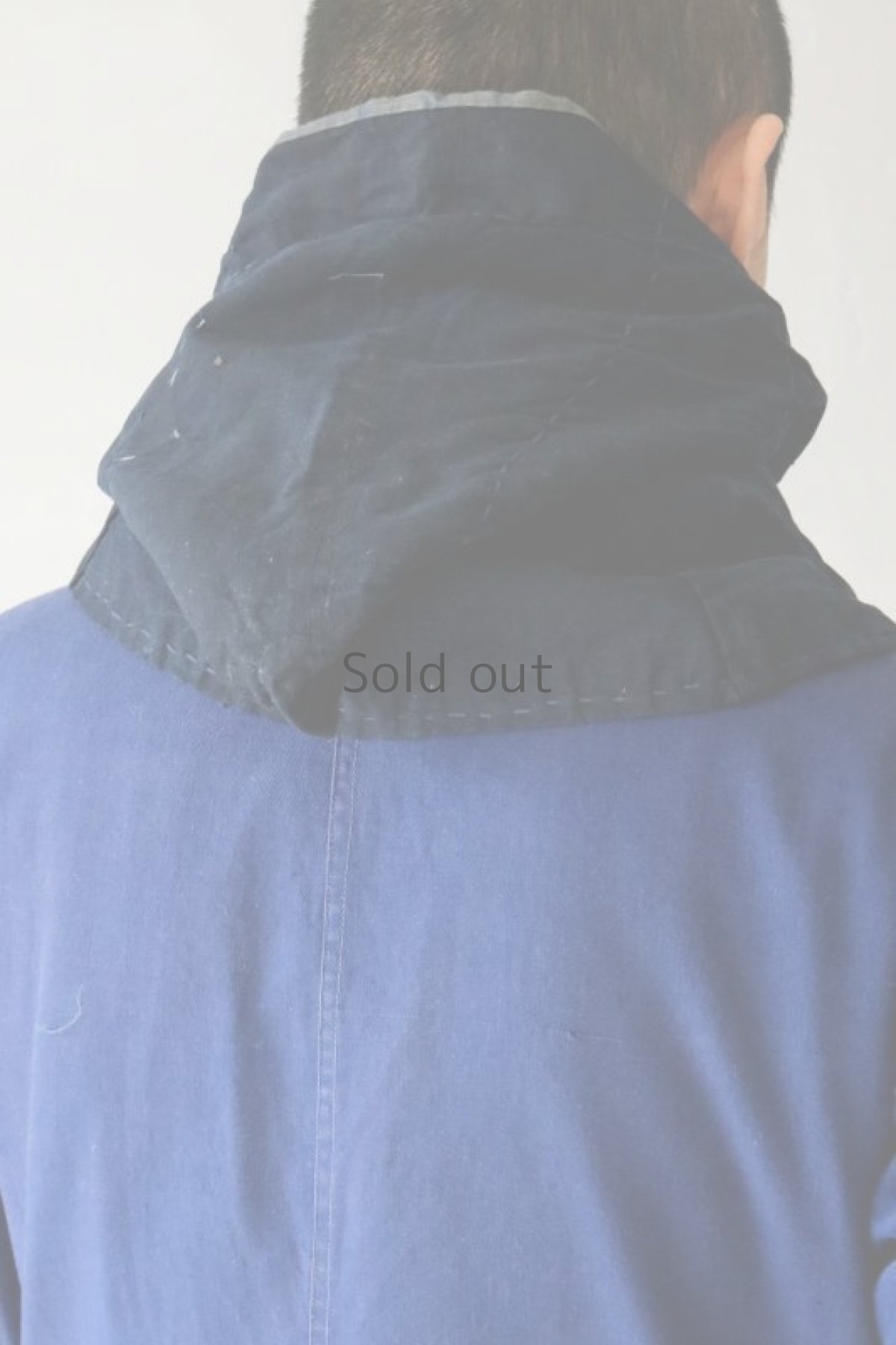 画像16: 【MITSUGU SASAKI】BORO古布　"NINJA"頭巾ショール (16)