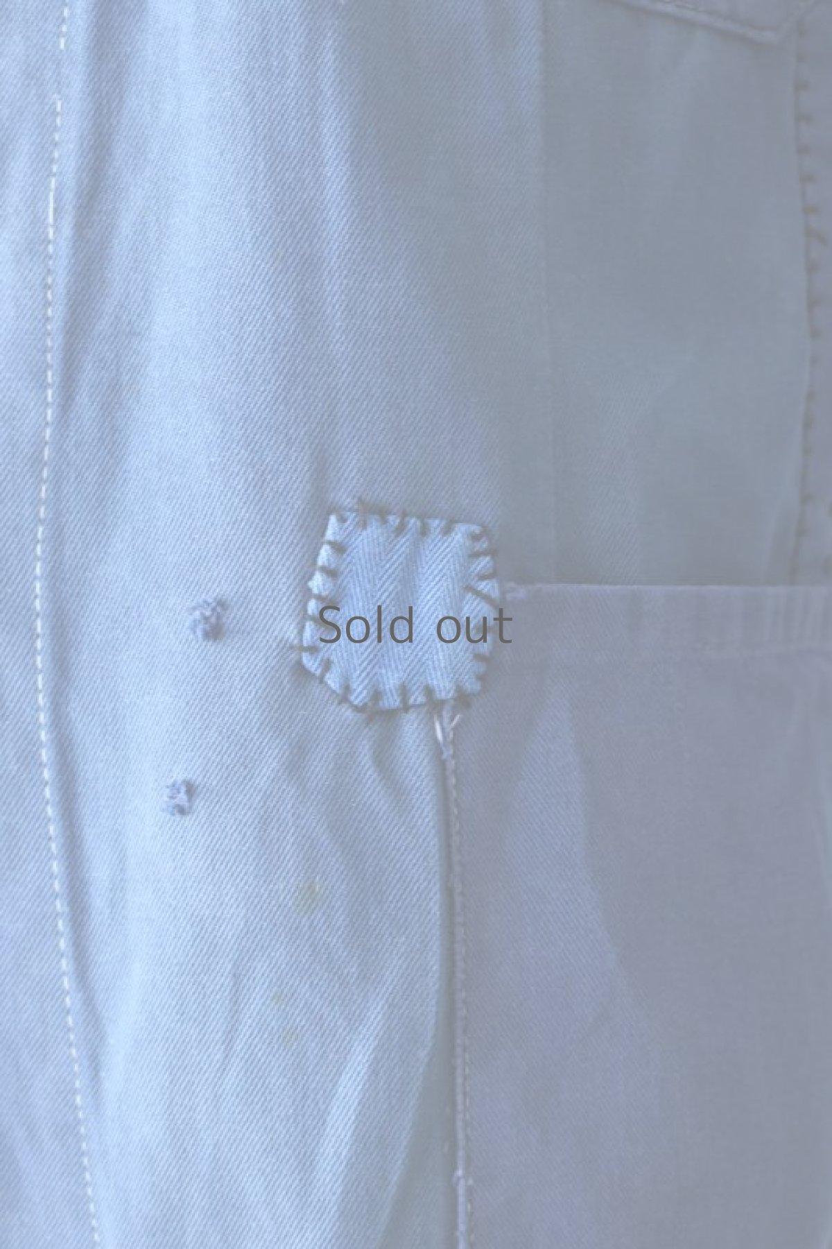 画像6: 【MITSUGU SASAKI】ビンテージリメイク　パッチワーク　ワークジャケット(ノッチドラペル) (6)