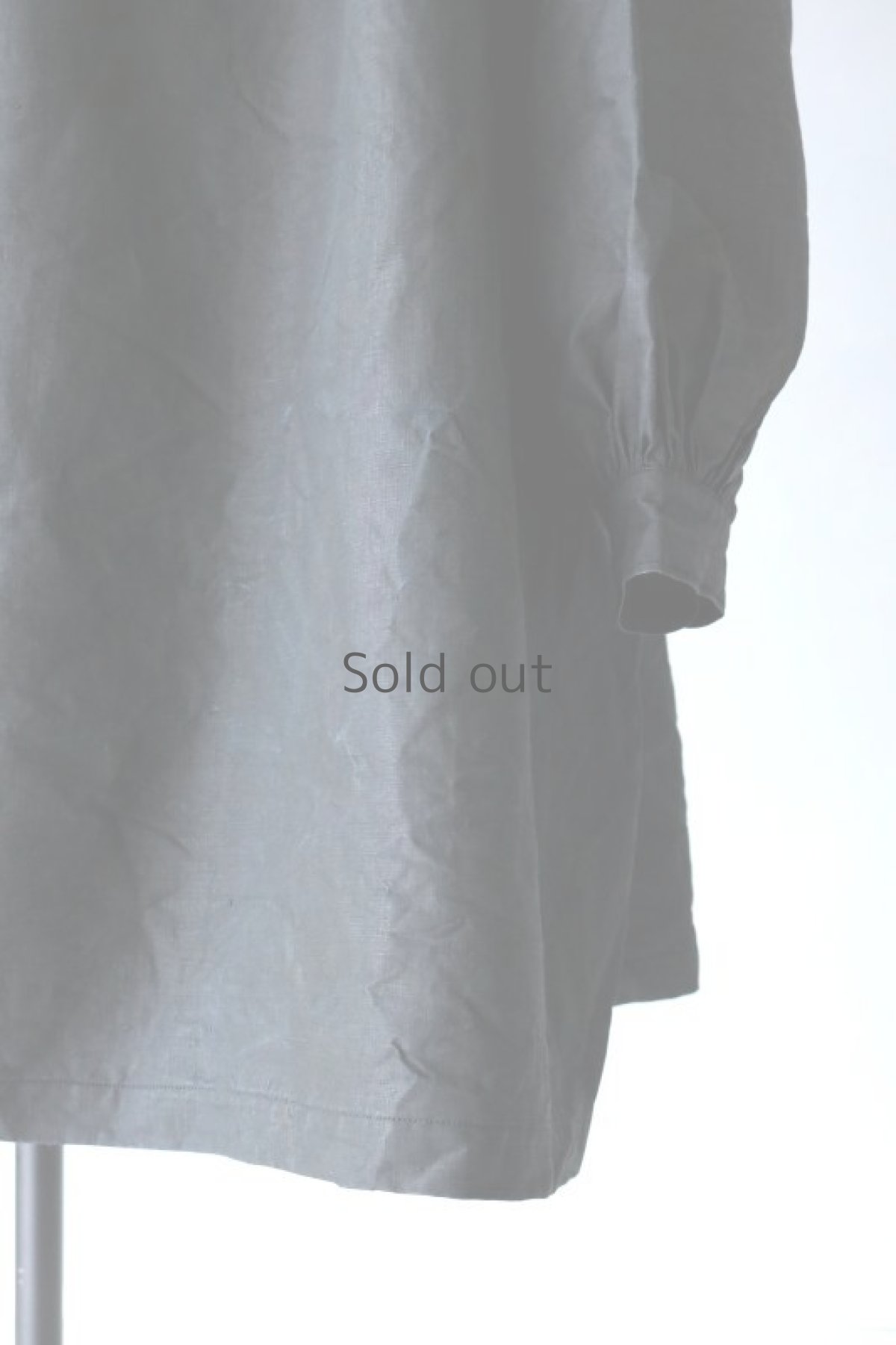 画像5: 【フランス】 19世紀の羊飼いのインディゴリネンスモック（状態良） (5)