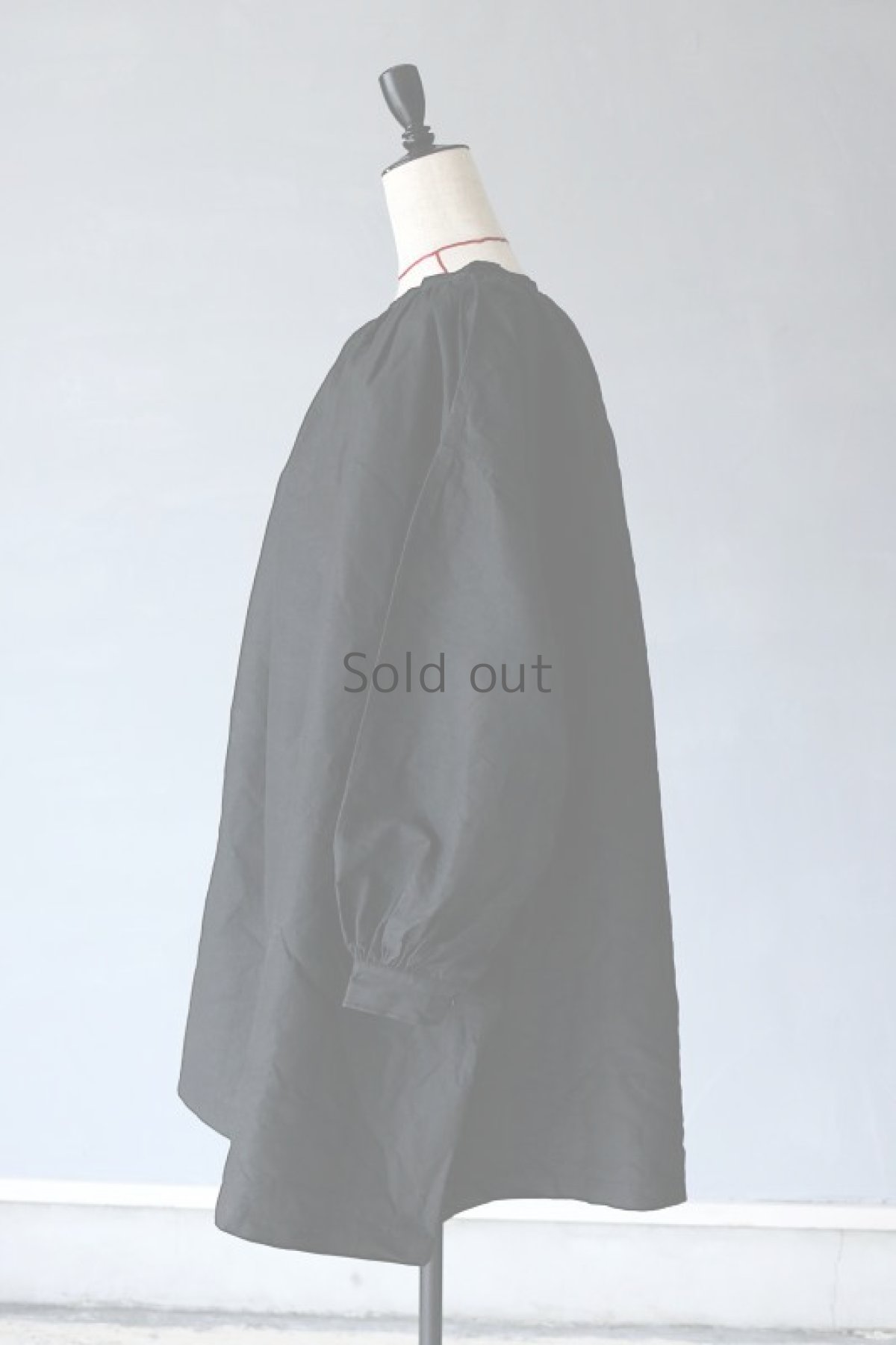 画像6: 【フランス】 19世紀の羊飼いのインディゴリネンスモック（状態良） (6)