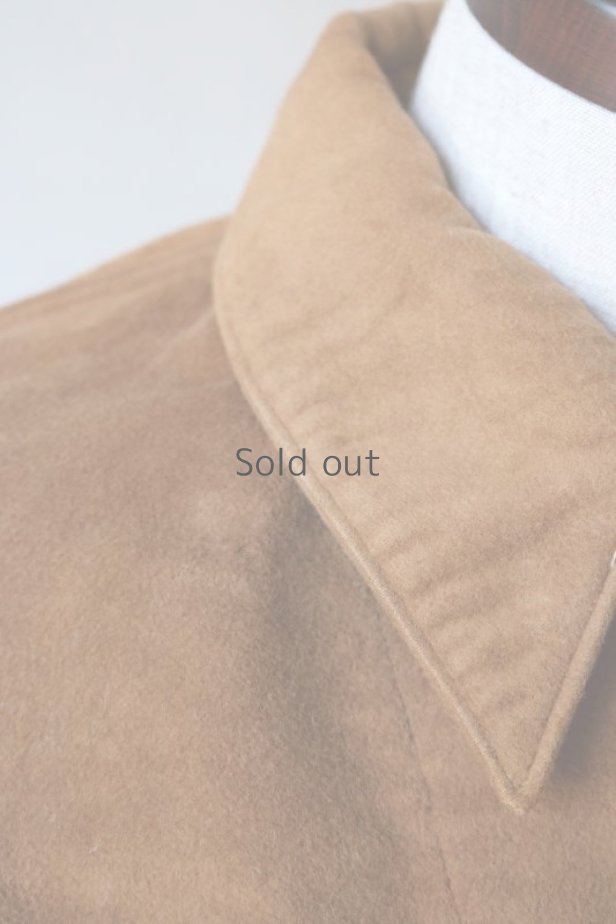 画像4: 【イタリア】1960年代　ブラウン　ホスピタルワークジャケット(イタリアンモールスキン) (4)