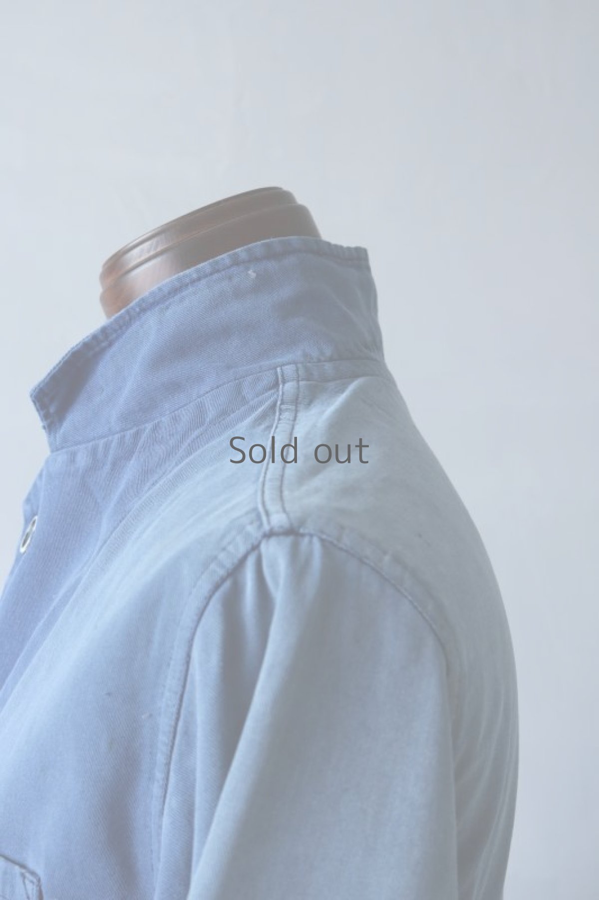 画像8: 【MITSUGU SASAKI】ビンテージリメイク　パッチワーク　ワークジャケット(ノッチドラペル＆スタンドカラー) (8)