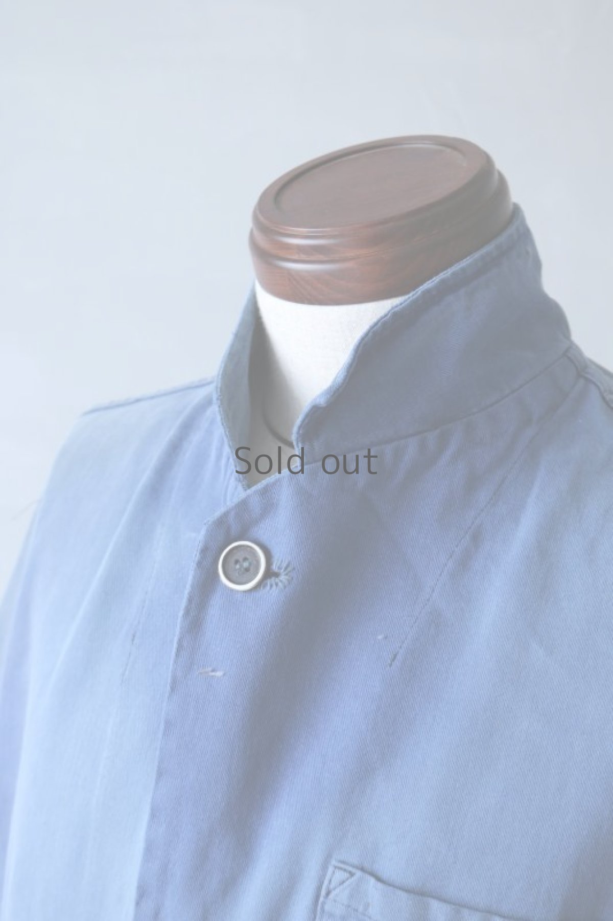 画像3: 【MITSUGU SASAKI】ビンテージリメイク　パッチワーク　ワークジャケット(ノッチドラペル＆スタンドカラー) (3)