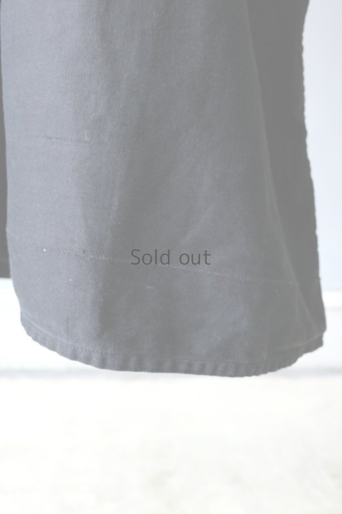 画像7: 【フランス】1940年代頃のノースリーブブラックワークドレス (7)