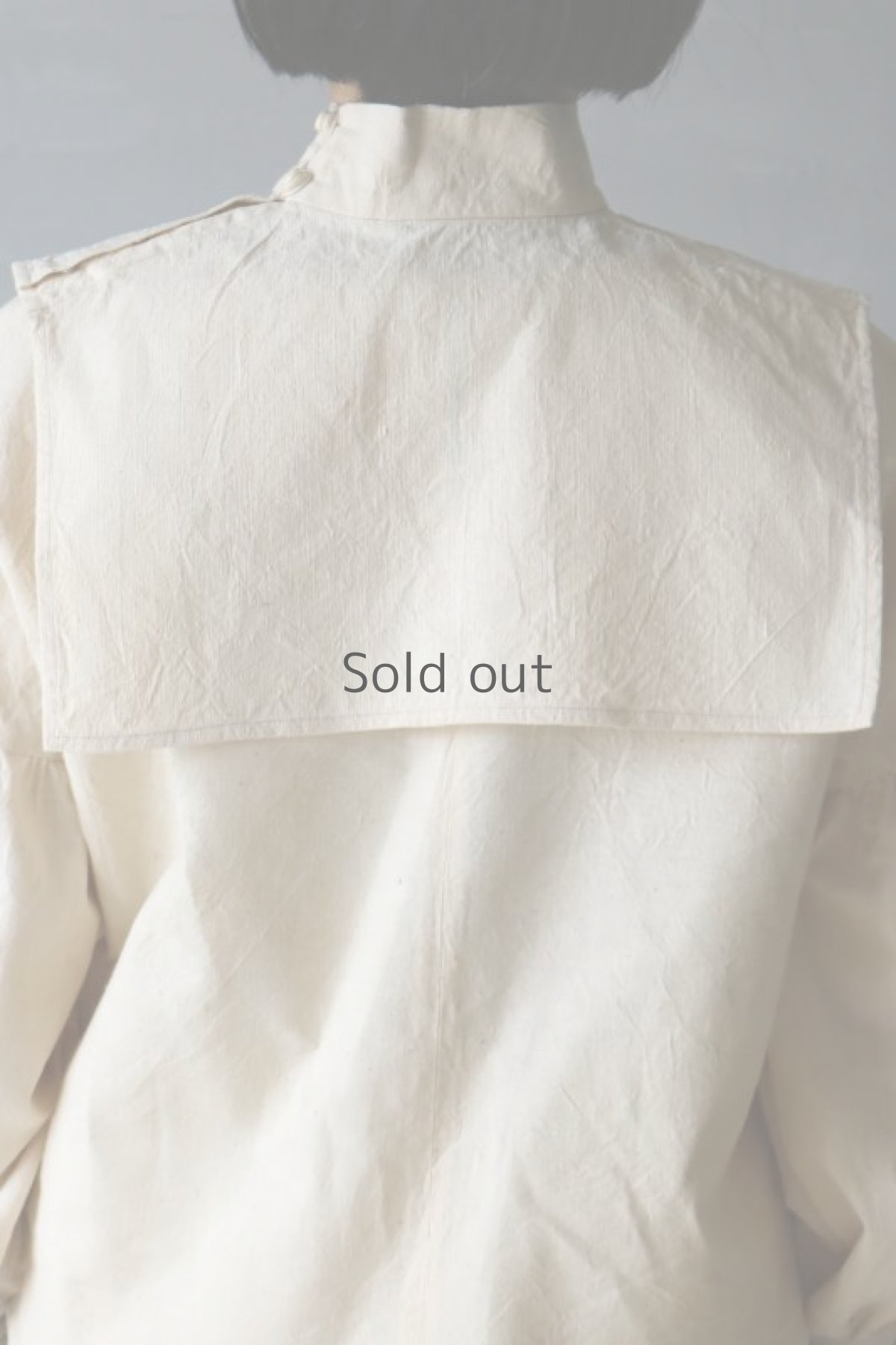 画像8: 【ササキチホ】アンティークリネン 修道女の襟掛け（生成り） (8)