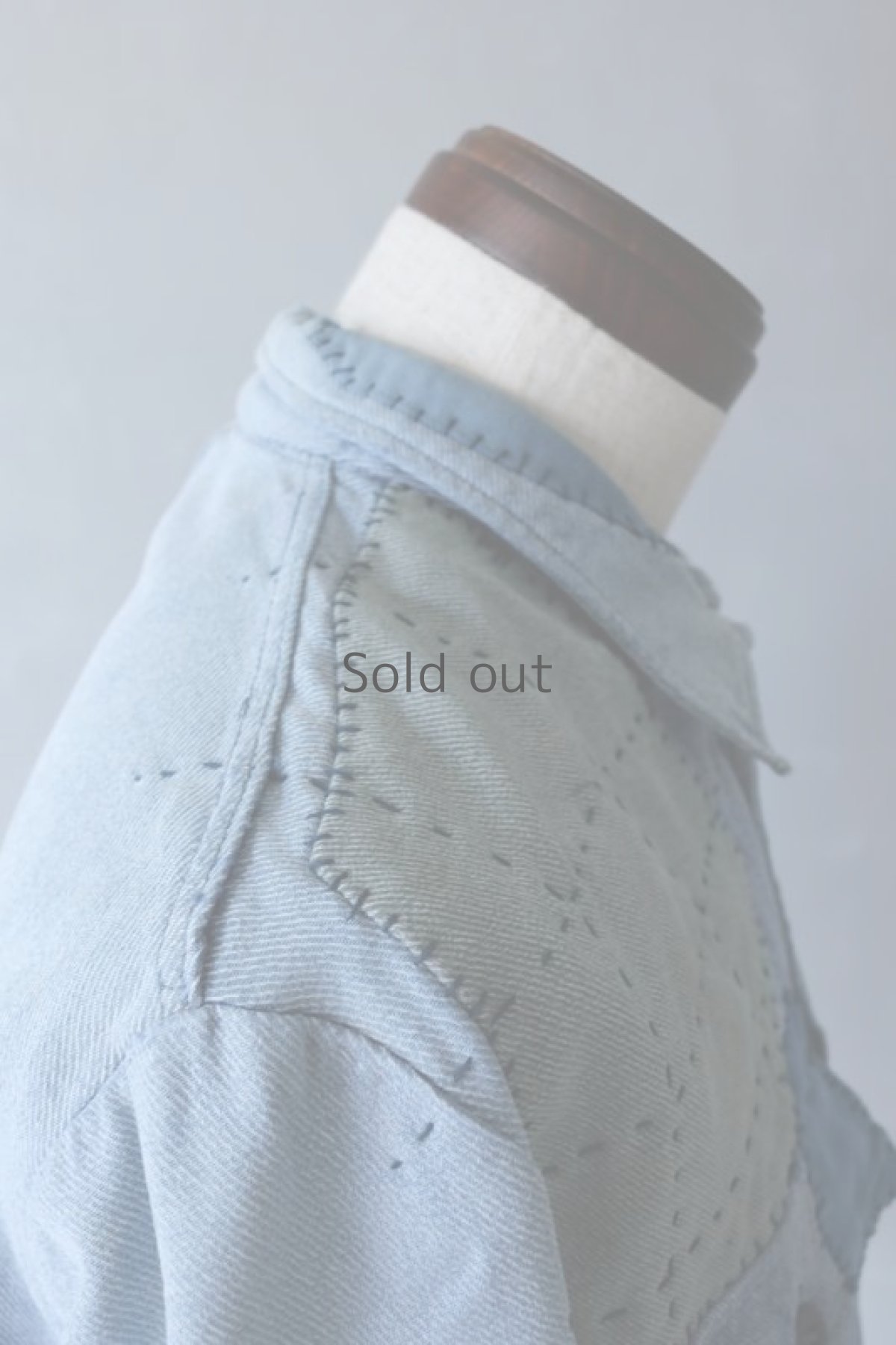 画像14: 【MITSUGU SASAKI】ビンテージリメイク　パッチワーク　ミリタリーデニムワークジャケット(スイス軍) (14)