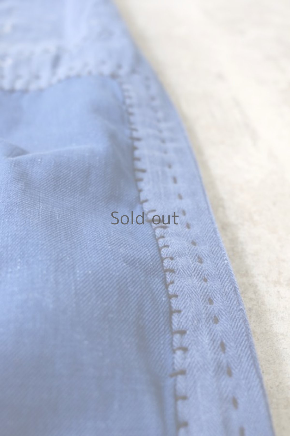 画像5: 【MITSUGU SASAKI】ビンテージ×リメイク　パッチワーク　イージーワークパンツ(ソフトHBTコットン) (5)