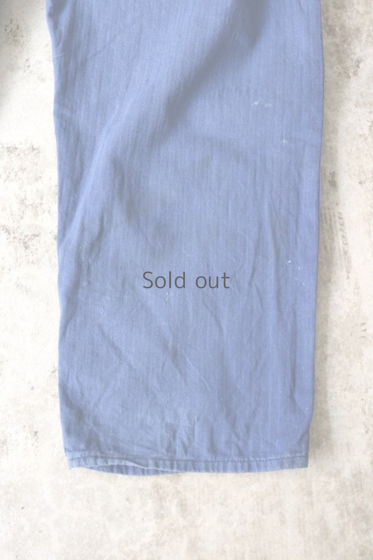 画像11: 【MITSUGU SASAKI】ビンテージ×リメイク　パッチワーク　イージーワークパンツ(ソフトHBTコットン) (11)