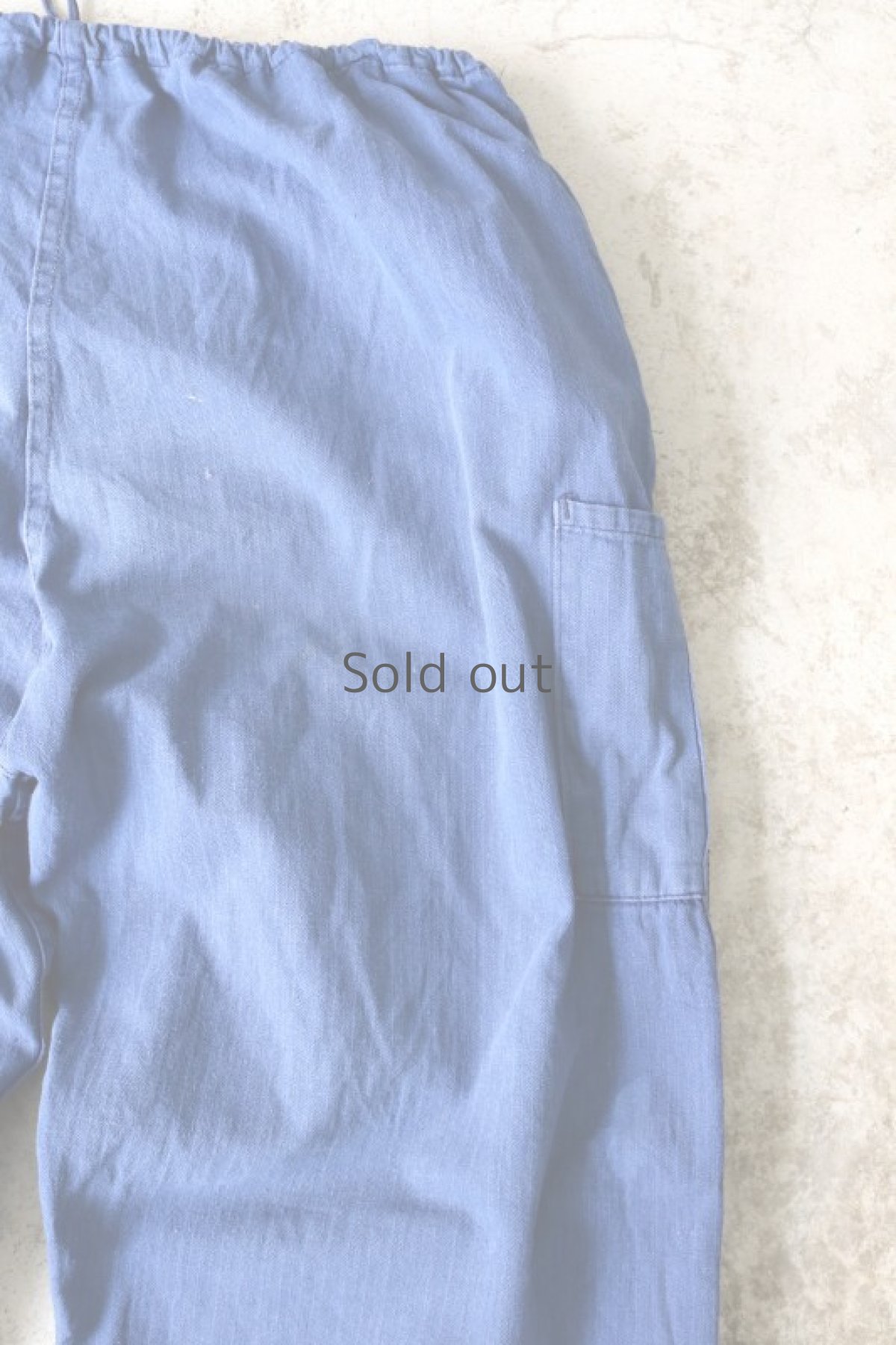 画像13: 【MITSUGU SASAKI】ビンテージ×リメイク　パッチワーク　イージーワークパンツ(ソフトHBTコットン) (13)