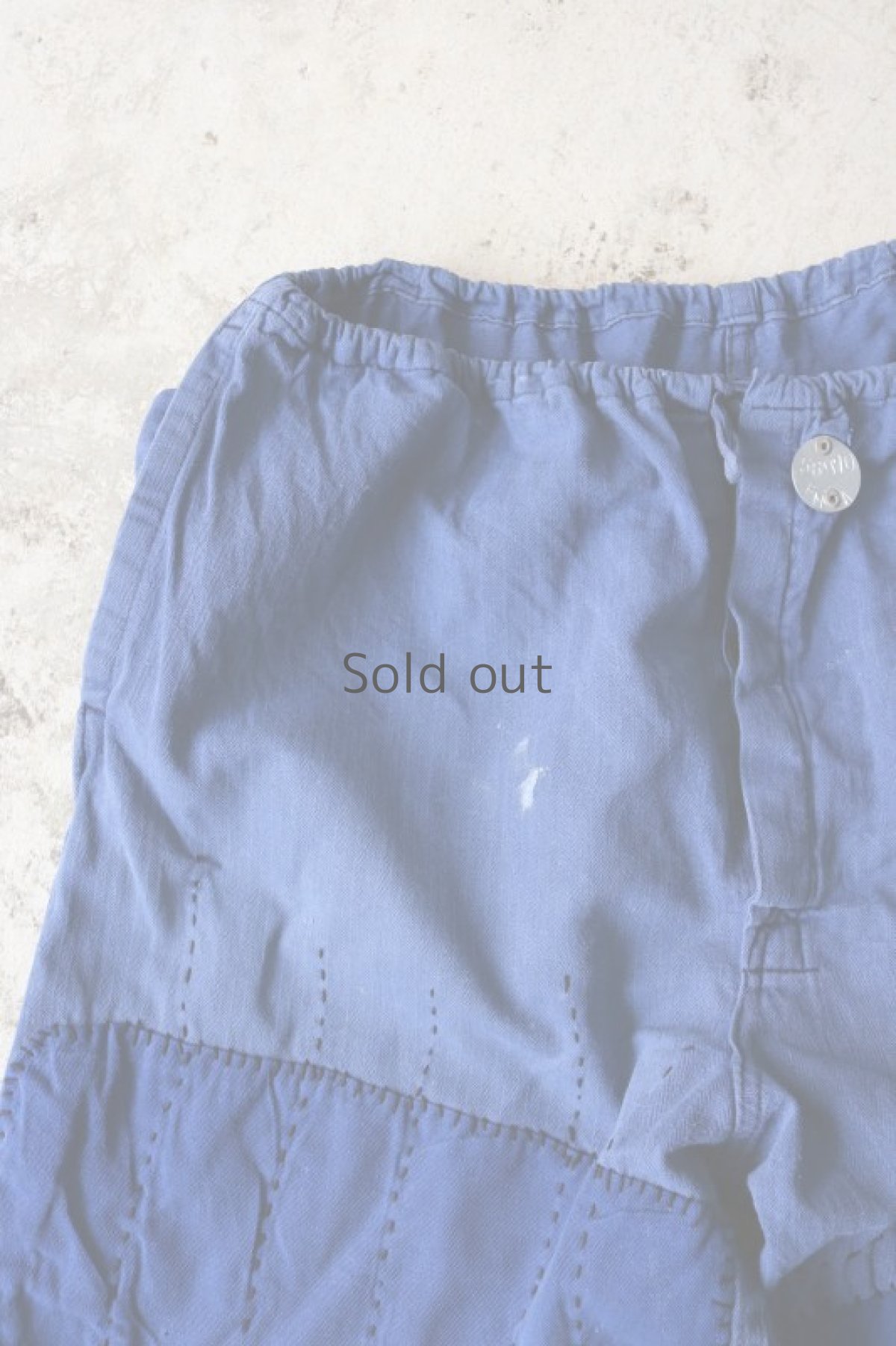 画像7: 【MITSUGU SASAKI】ビンテージ×リメイク　パッチワーク　イージーワークパンツ(ソフトHBTコットン) (7)