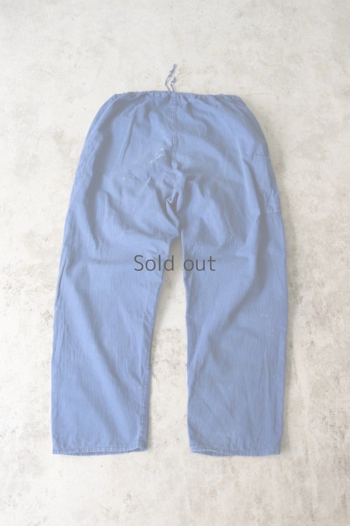 画像10: 【MITSUGU SASAKI】ビンテージ×リメイク　パッチワーク　イージーワークパンツ(ソフトHBTコットン) (10)