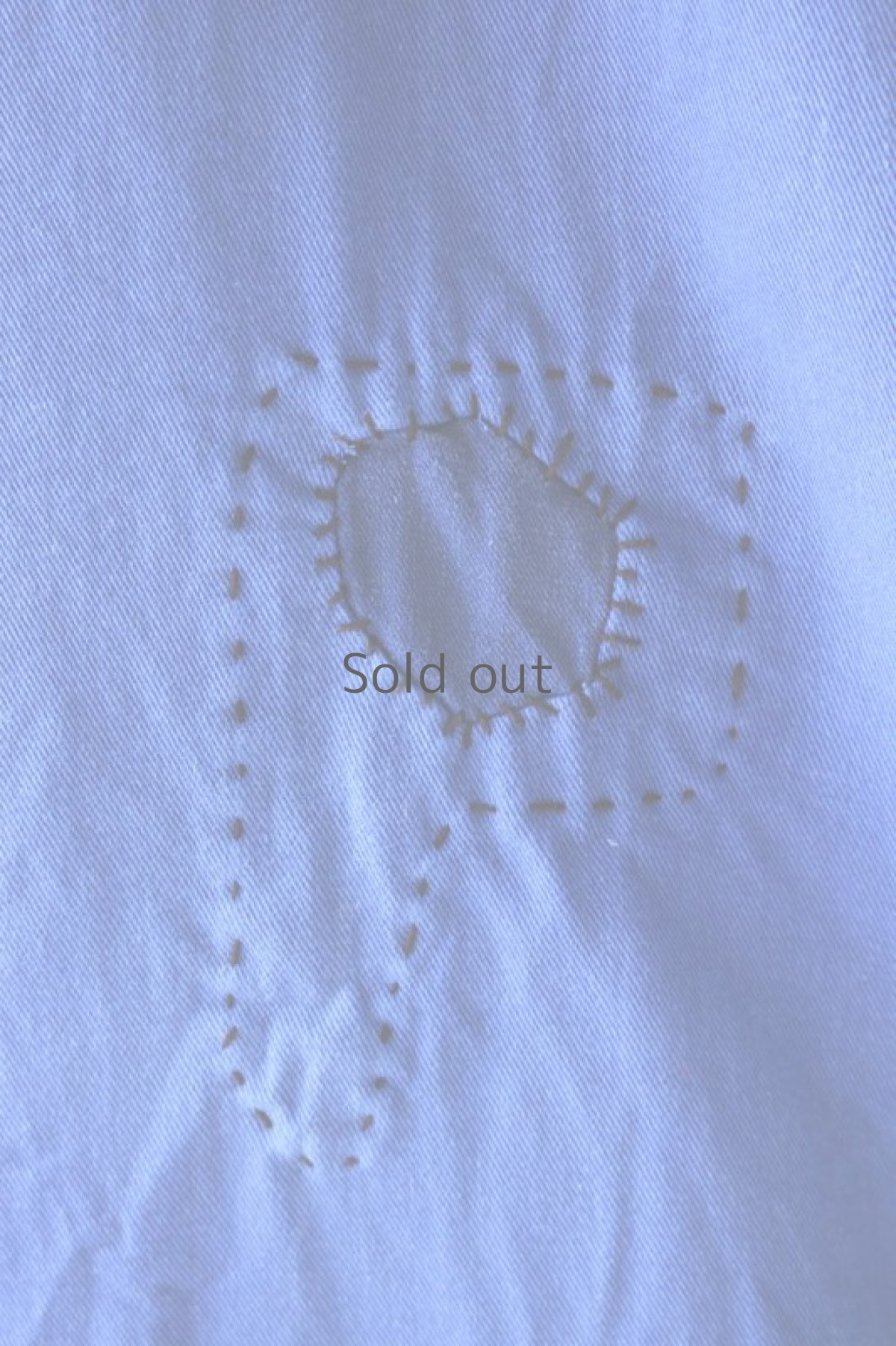 画像12: 【MITSUGU SASAKI】ビンテージリメイク　パッチワーク　ワークコート（SNCF） (12)