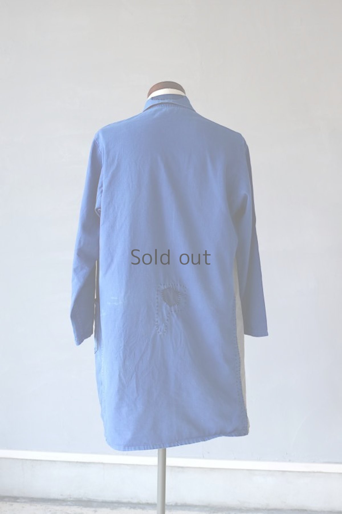 画像10: 【MITSUGU SASAKI】ビンテージリメイク　パッチワーク　ワークコート（SNCF） (10)