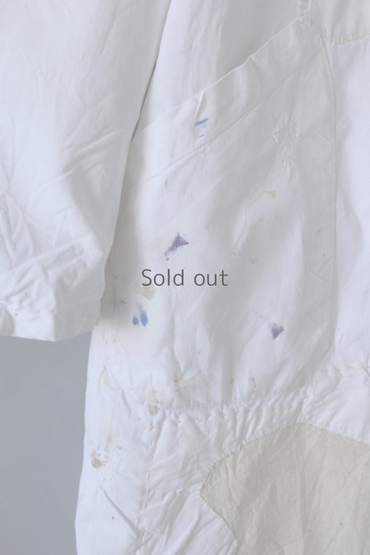 画像7: 【MITSUGU SASAKI】ビンテージリメイク　パッチワークペインターワークコート（M.L.A ML H.I.A.L） (7)