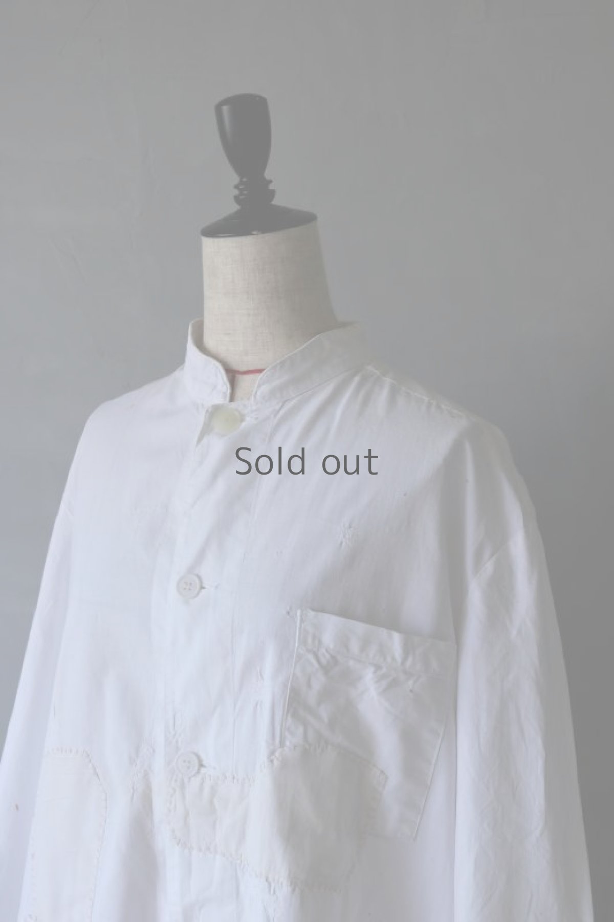 画像13: 【MITSUGU SASAKI】ビンテージリメイク　パッチワークペインターワークコート（M.L.A ML H.I.A.L） (13)