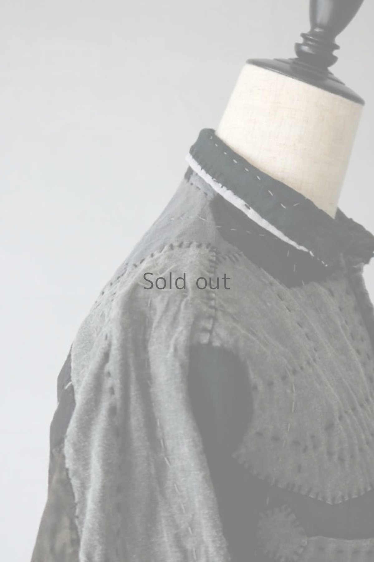 画像12: 【MITSUGU SASAKI】SUPER BORO BORO 墨 ジャケット（製造年月2022年3月） (12)