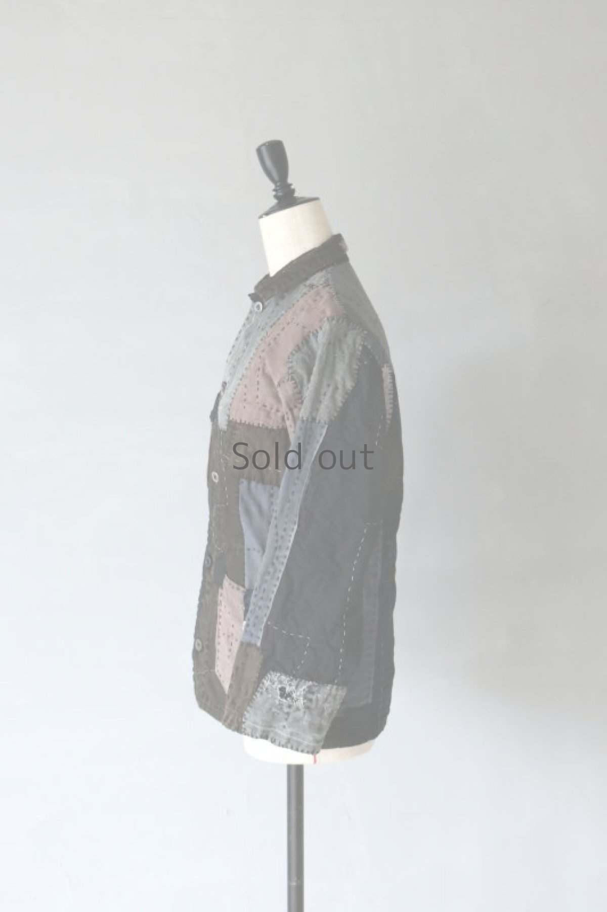 画像7: 【MITSUGU SASAKI】SUPER BORO BORO 墨 ジャケット（製造年月2022年3月） (7)