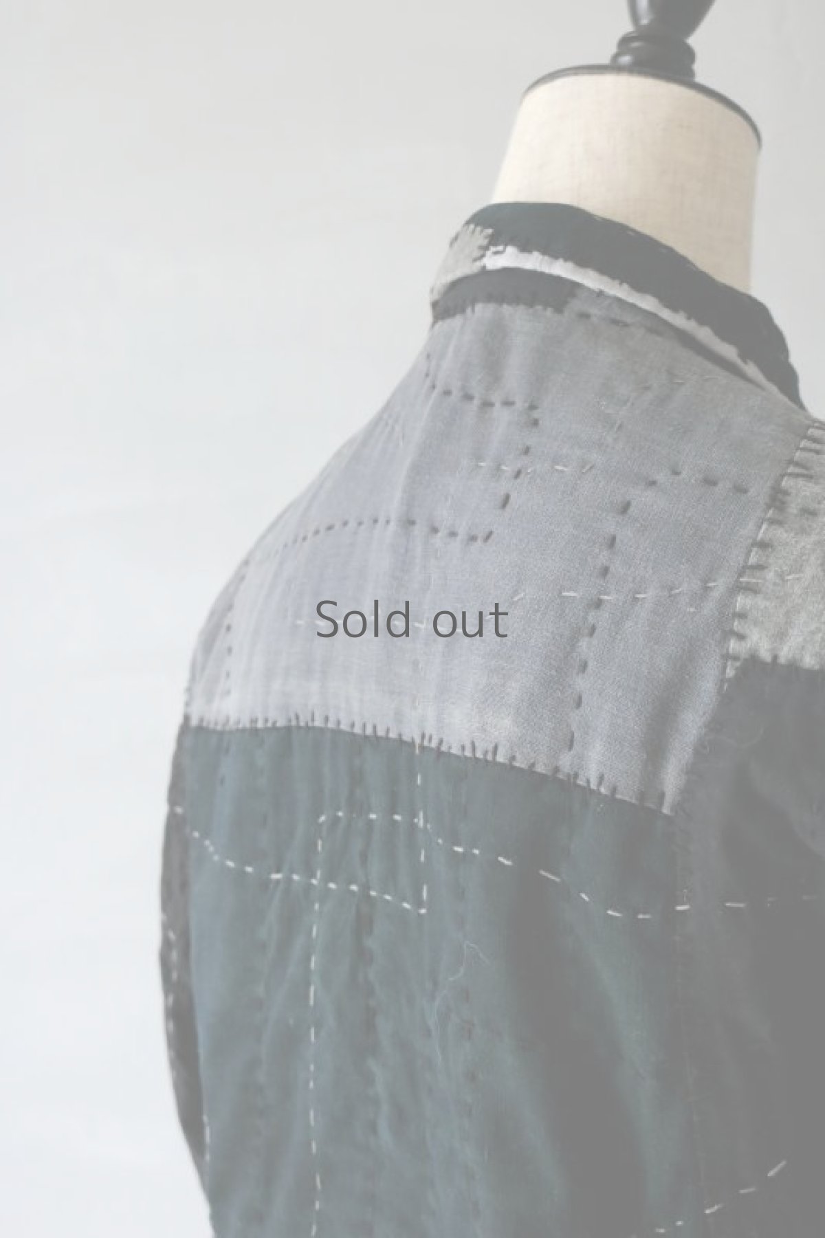 画像10: 【MITSUGU SASAKI】SUPER BORO BORO 墨 ジャケット（製造年月2022年3月） (10)