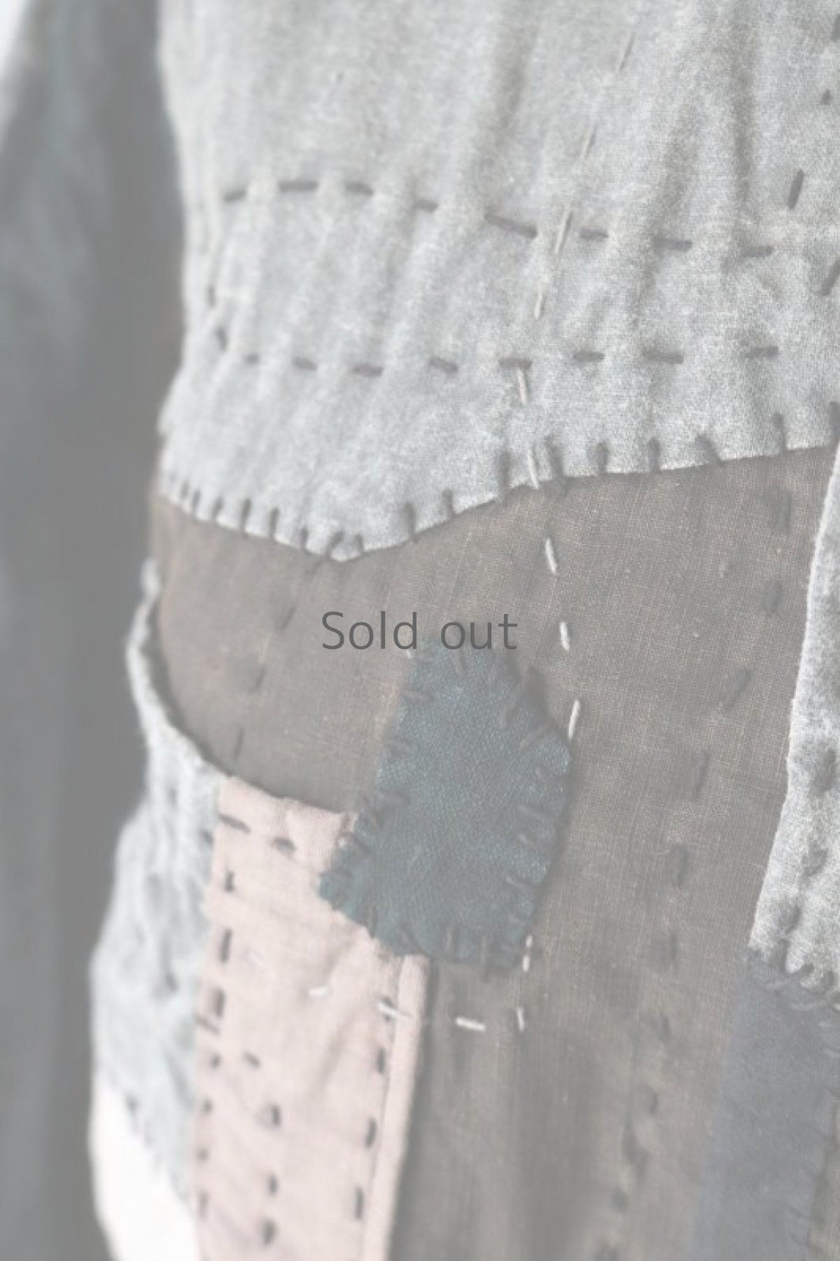 画像5: 【MITSUGU SASAKI】SUPER BORO BORO 墨 ジャケット（製造年月2022年3月） (5)