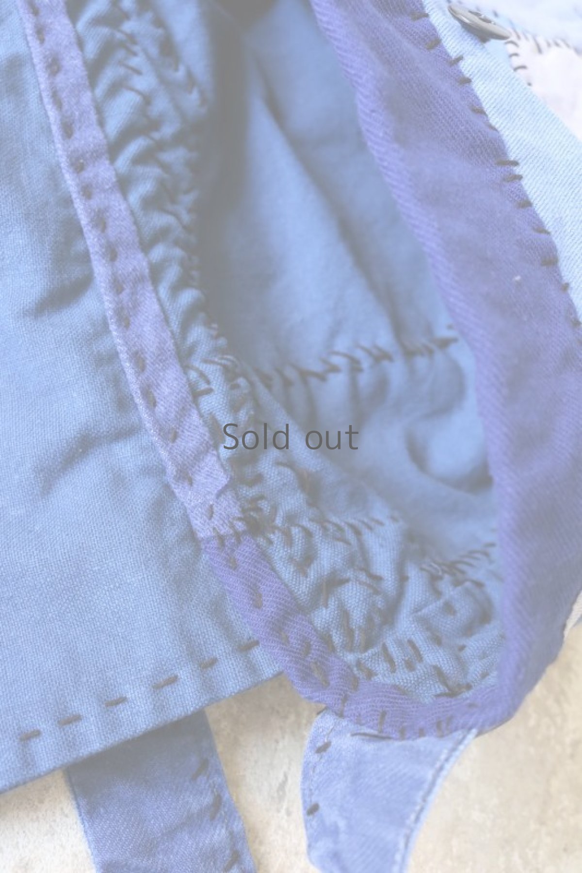 画像11: 【MITSUGU SASAKI】ビンテージリメイク　ユーロワークのパッチワークショルダーバッグ (11)