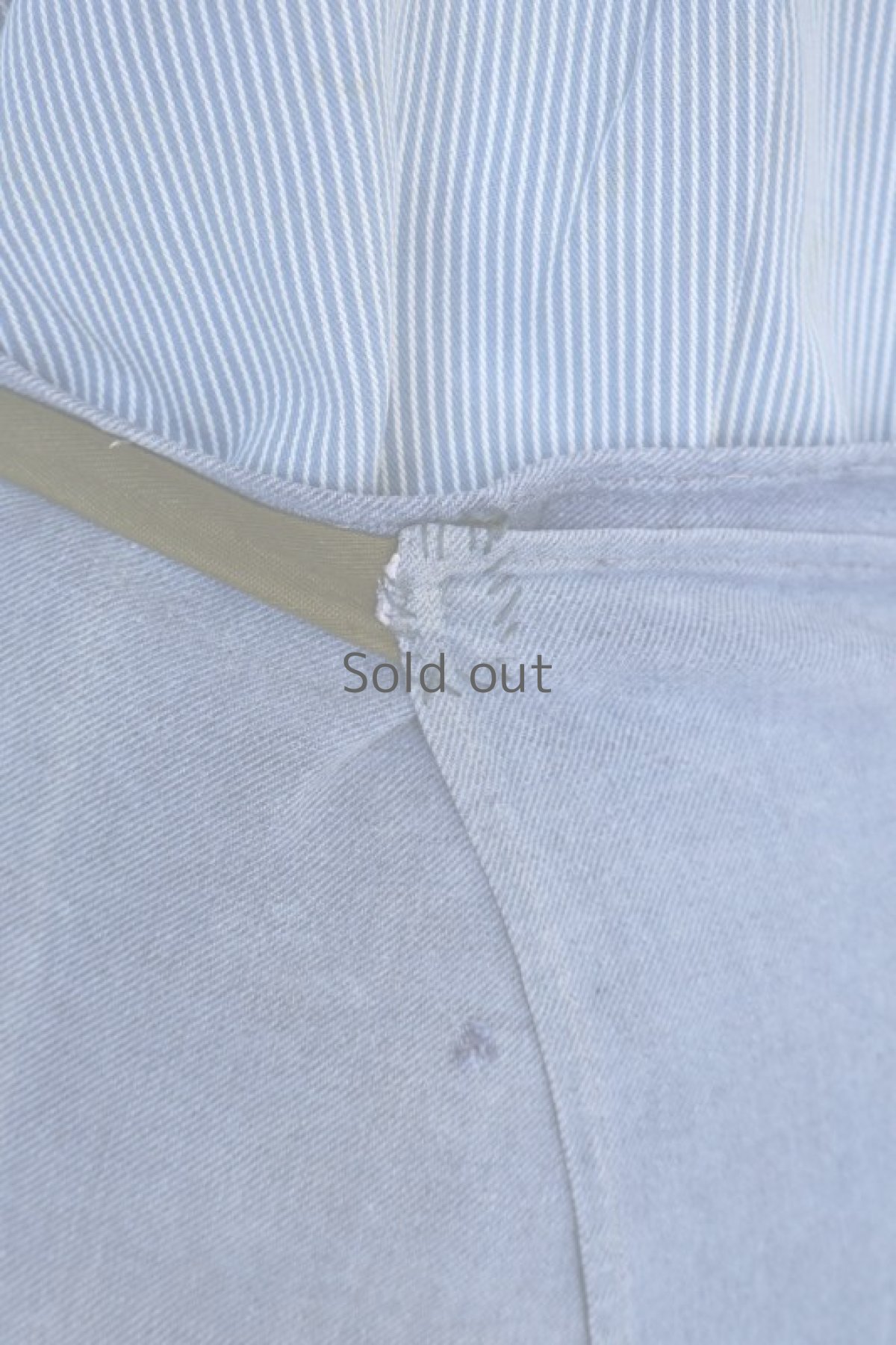 画像10: 【MITSUGU SASAKI】ビンテージリメイク パッチワークエプロン（大きいポケット） (10)