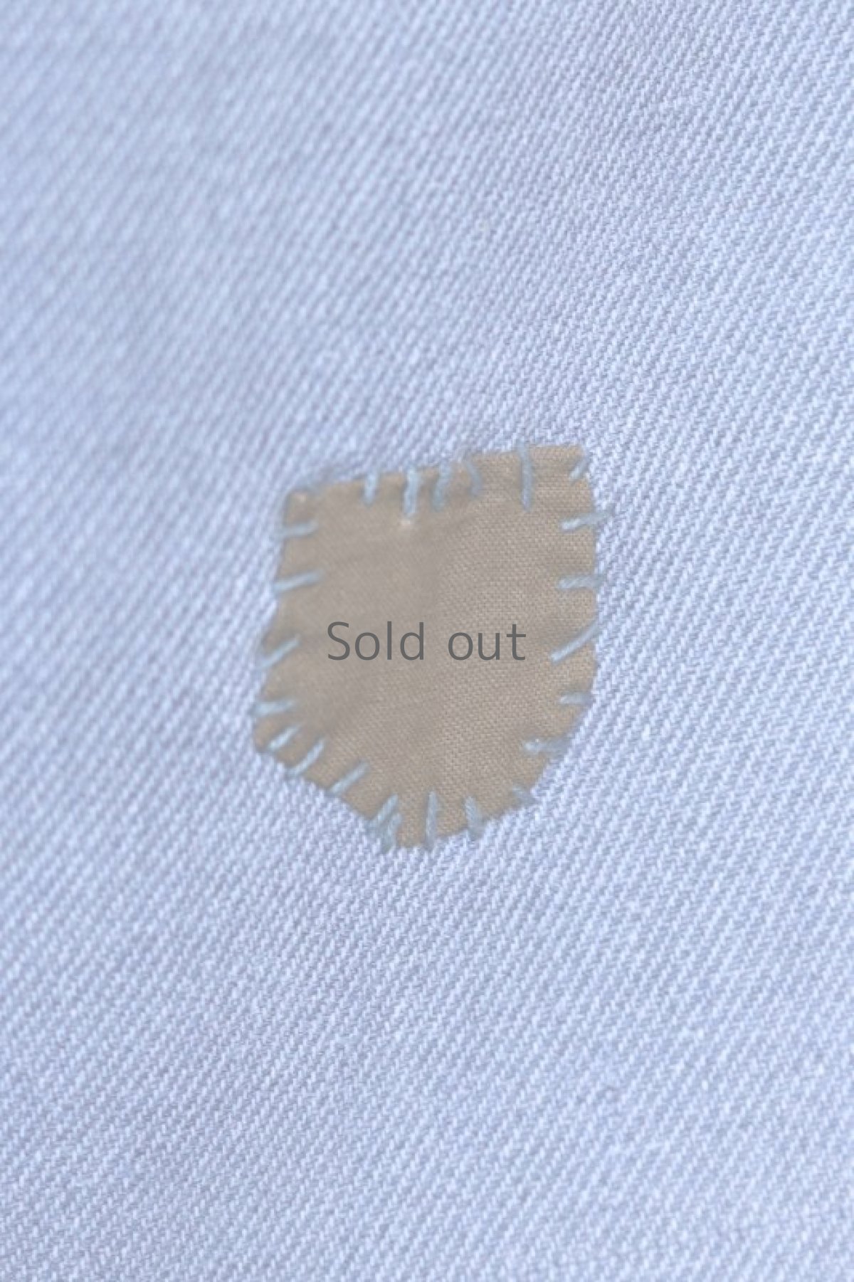 画像11: 【MITSUGU SASAKI】ビンテージリメイク パッチワークエプロン（大きいポケット） (11)