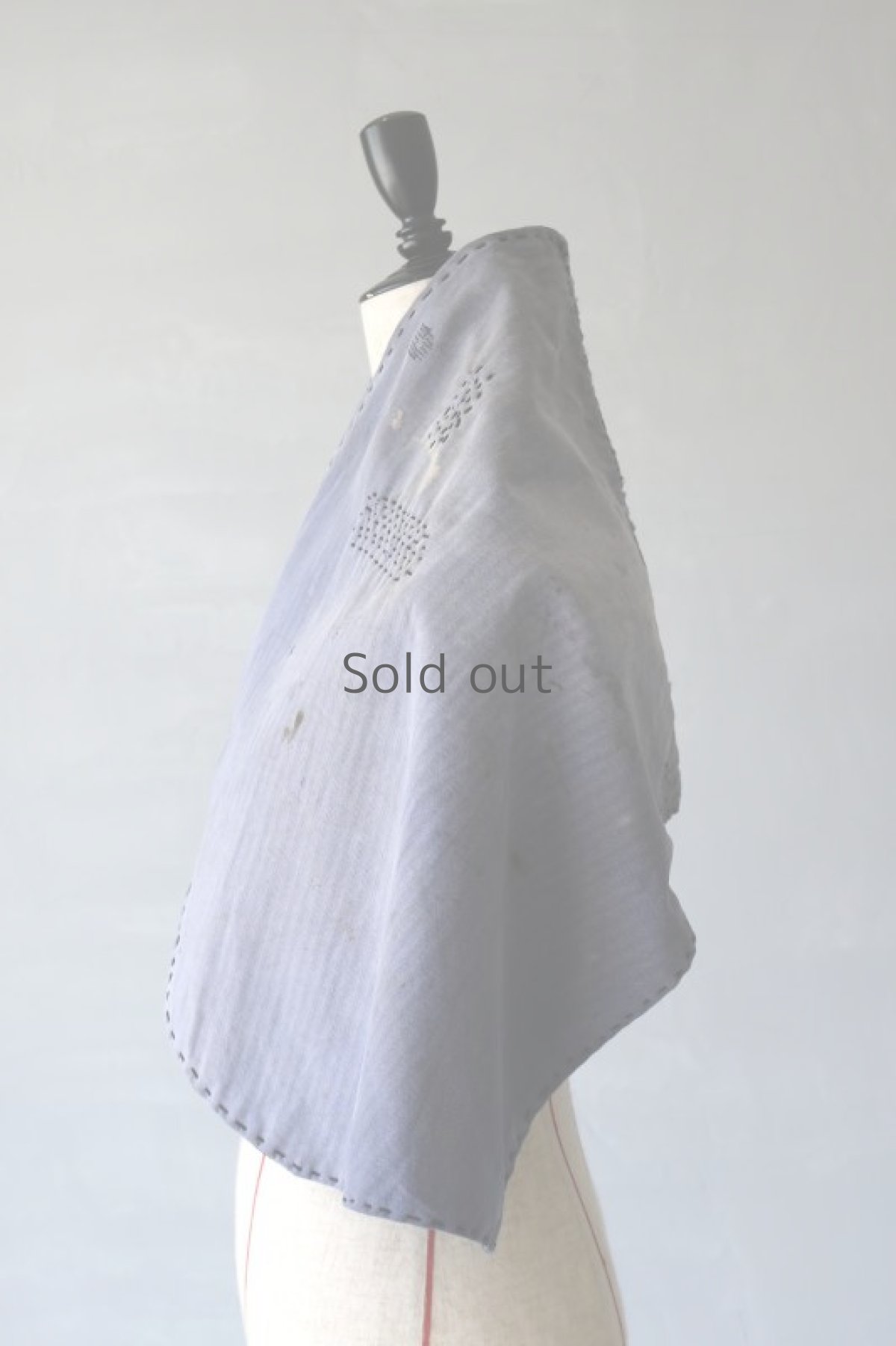 画像6: 【MITSUGU SASAKI】ビンテージリメイク　ユーロワーク首巻き（HBTコットン） (6)