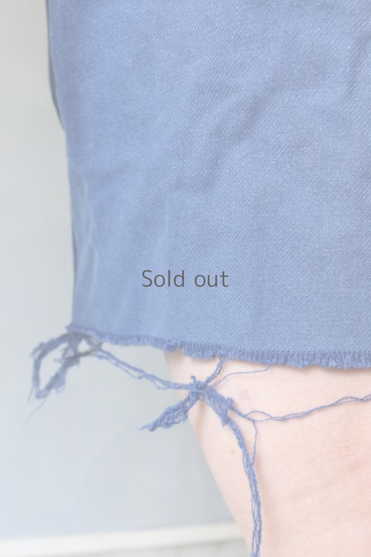 画像15: 【MITSUGU SASAKI】ビンテージ×リメイク　パッチワーク　カットオフ　ワークショーツ(VETRA) (15)