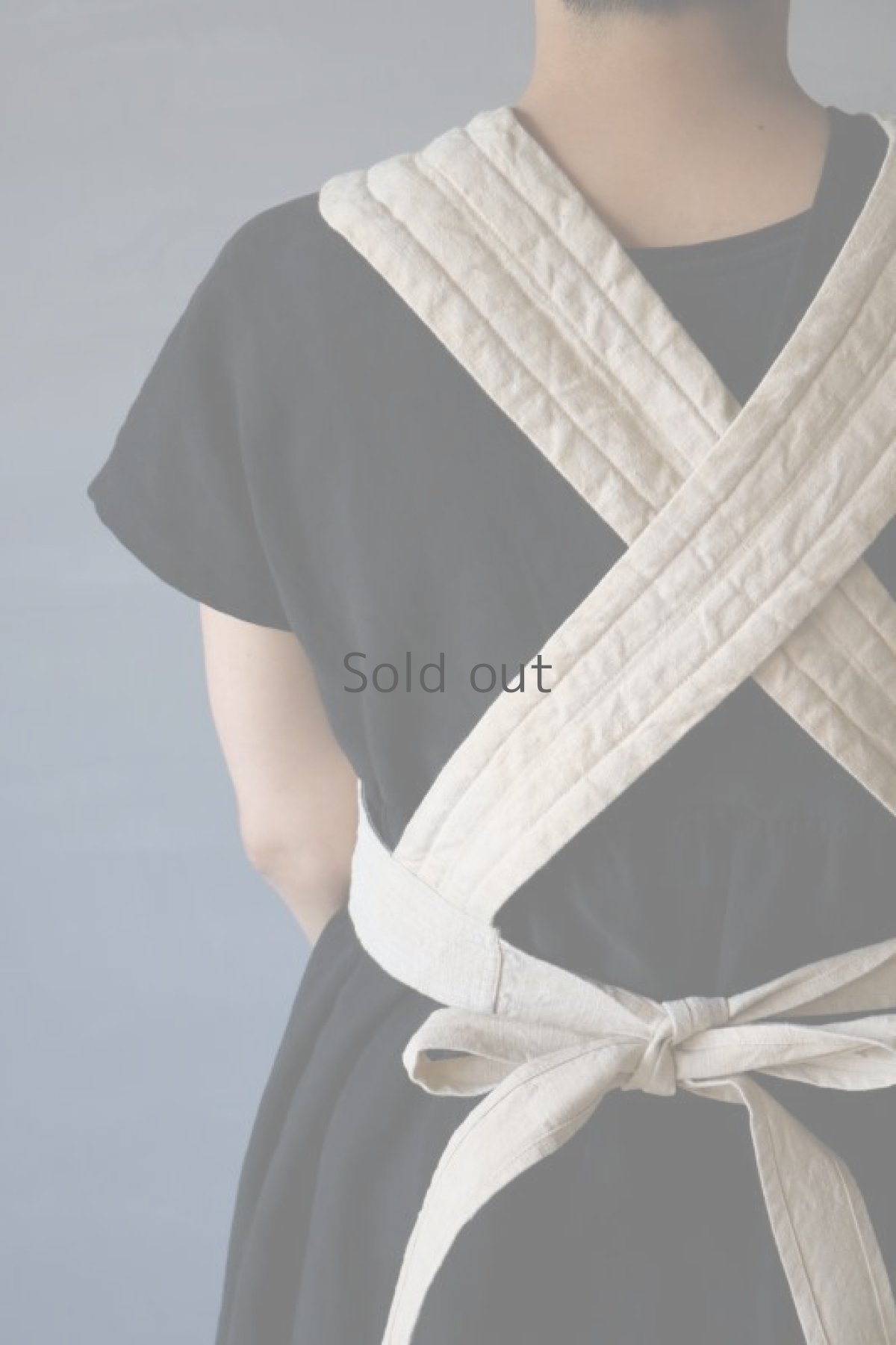 画像8: 【ササキチホ】アンティークリネン 胴衣（生成り） (8)