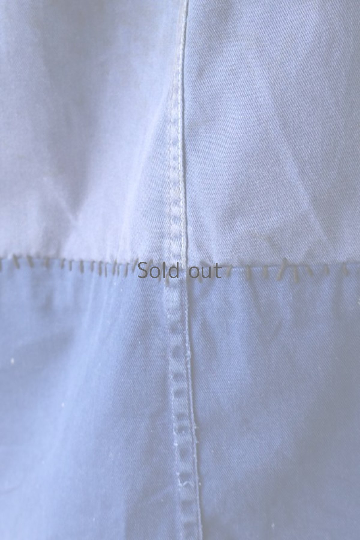 画像10: 【MITSUGU SASAKI】ビンテージリメイク　パッチワーク　ロングワークコート(ハーフスリーブ) (10)